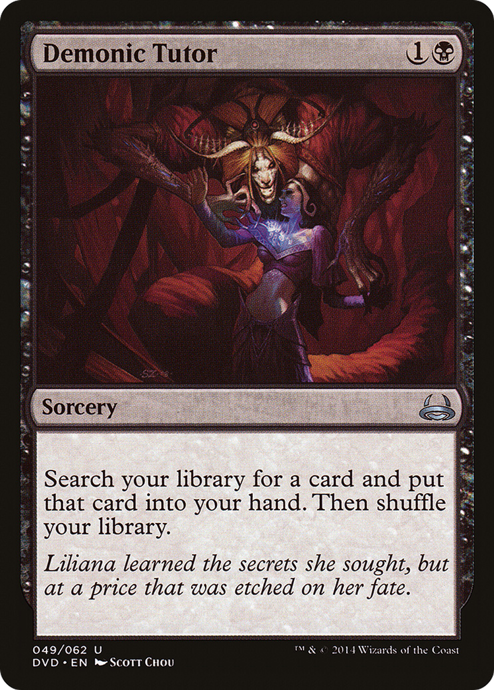 Demonic Tutor — Duel Decks Anthology: Divine vs. Demonic — Magic: The Gathering
