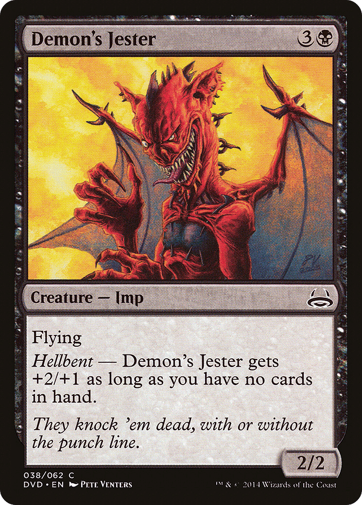 Demon's Jester — Duel Decks Anthology: Divine vs. Demonic — Magic: The Gathering