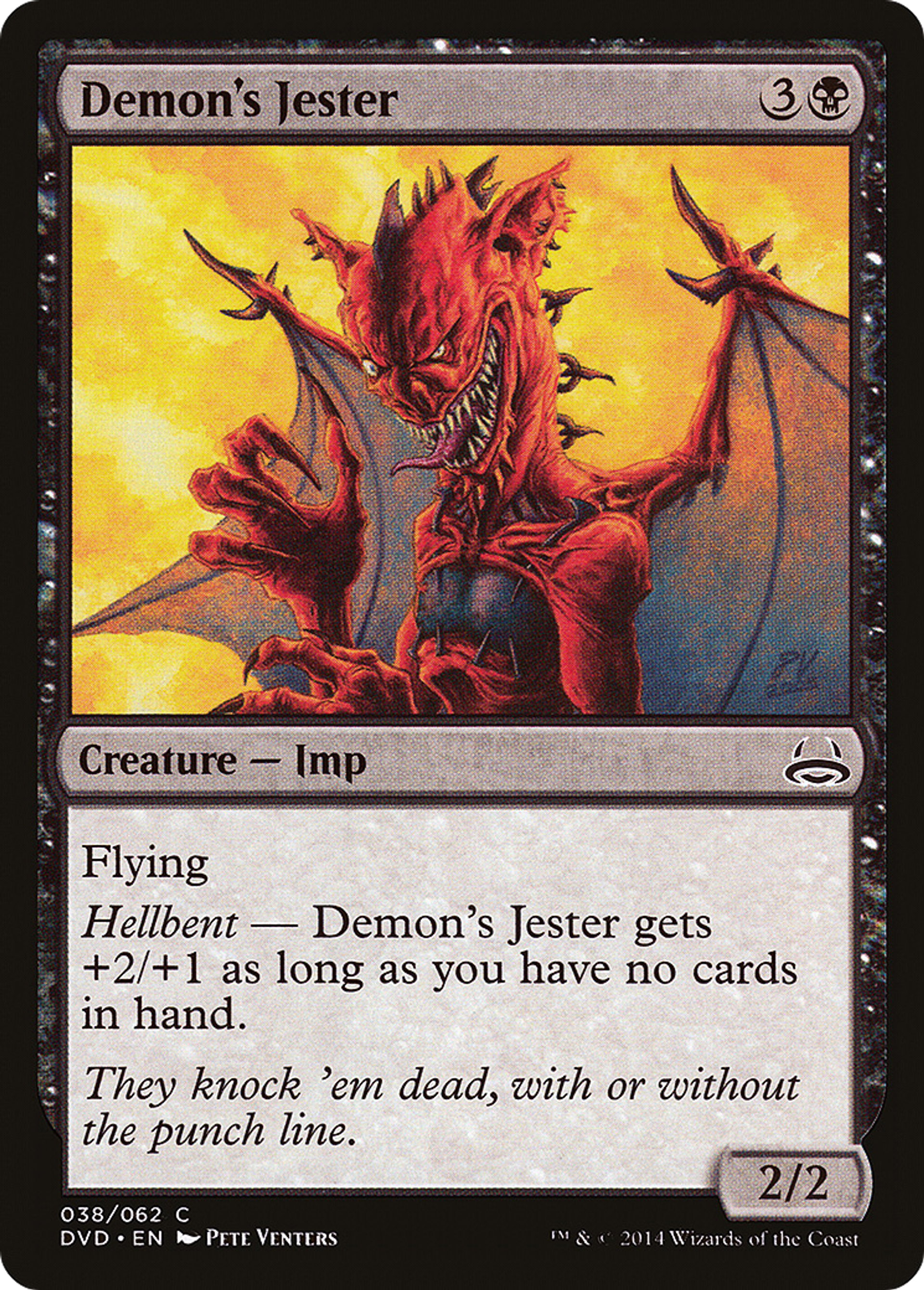 Demon's Jester — Duel Decks Anthology: Divine vs. Demonic — Magic: The Gathering