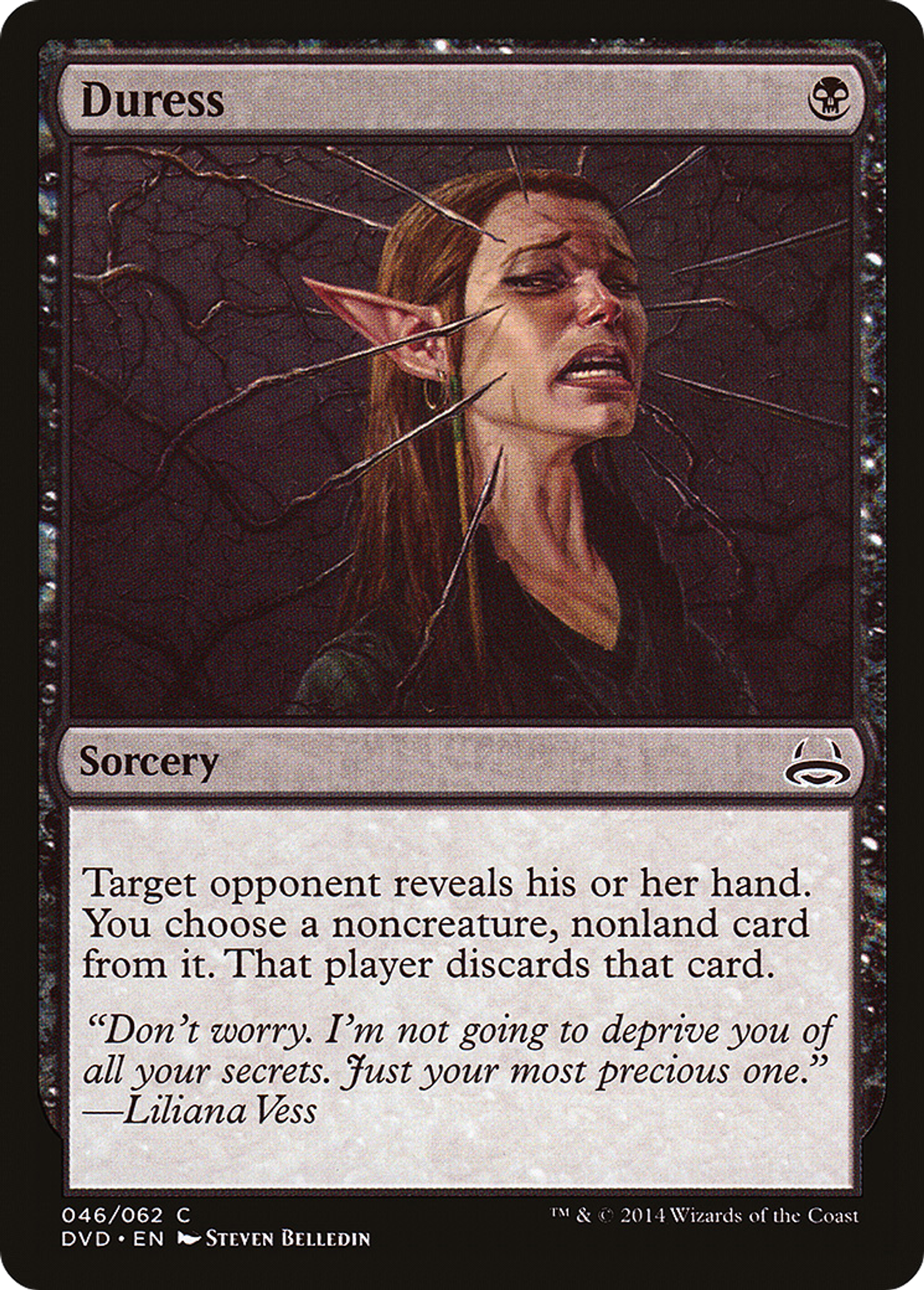 Duress — Duel Decks Anthology: Divine vs. Demonic — Magic: The Gathering