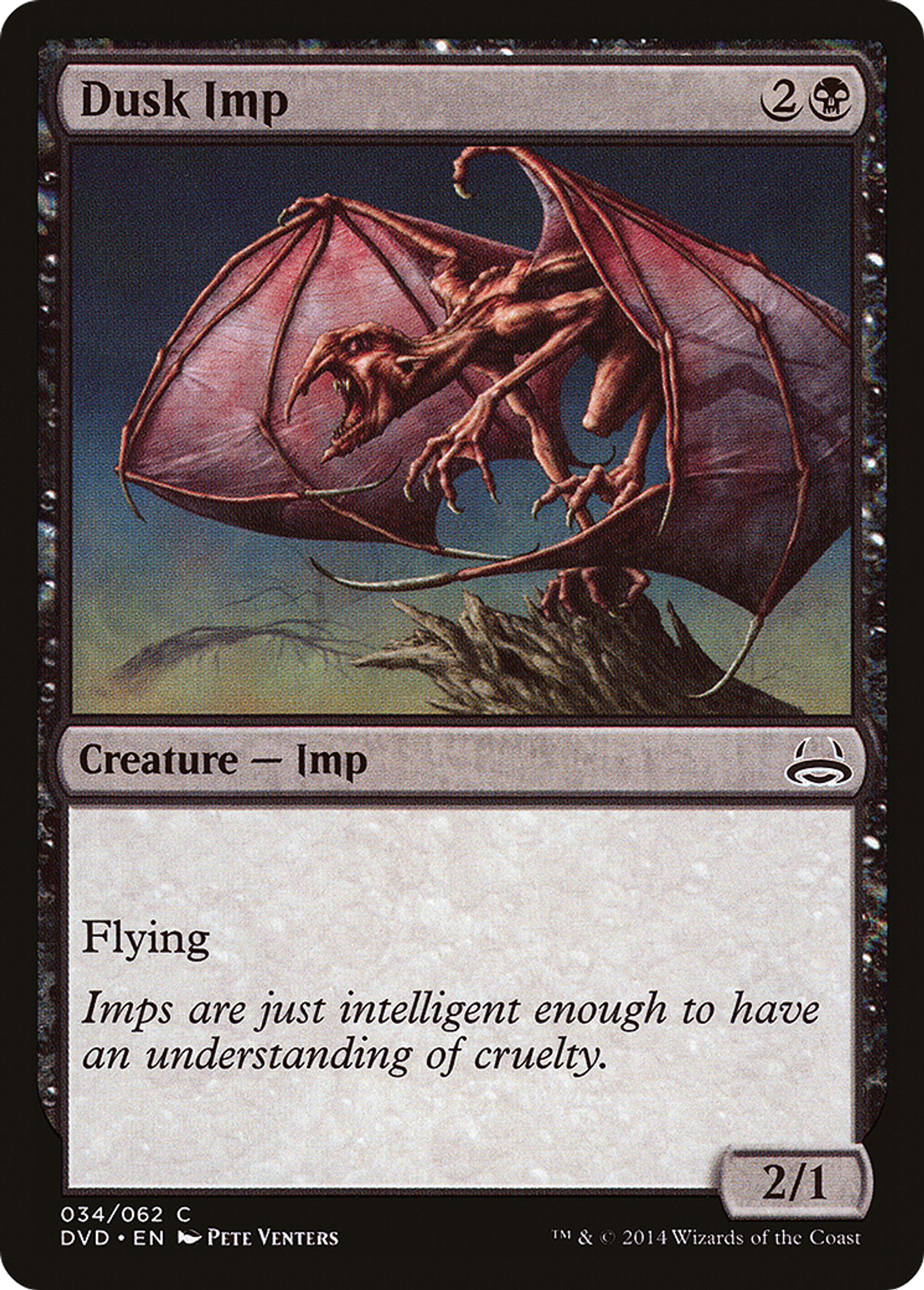 Dusk Imp — Duel Decks Anthology: Divine vs. Demonic — Magic: The Gathering