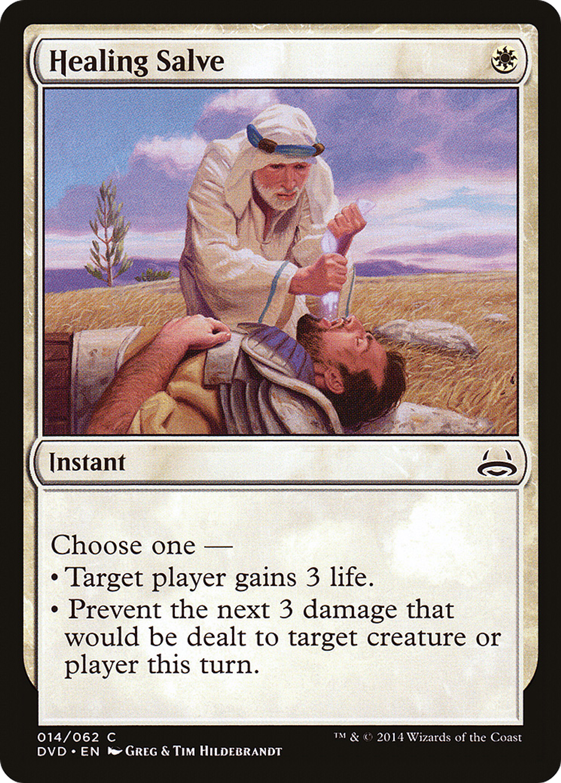 Healing Salve — Duel Decks Anthology: Divine vs. Demonic — Magic: The Gathering