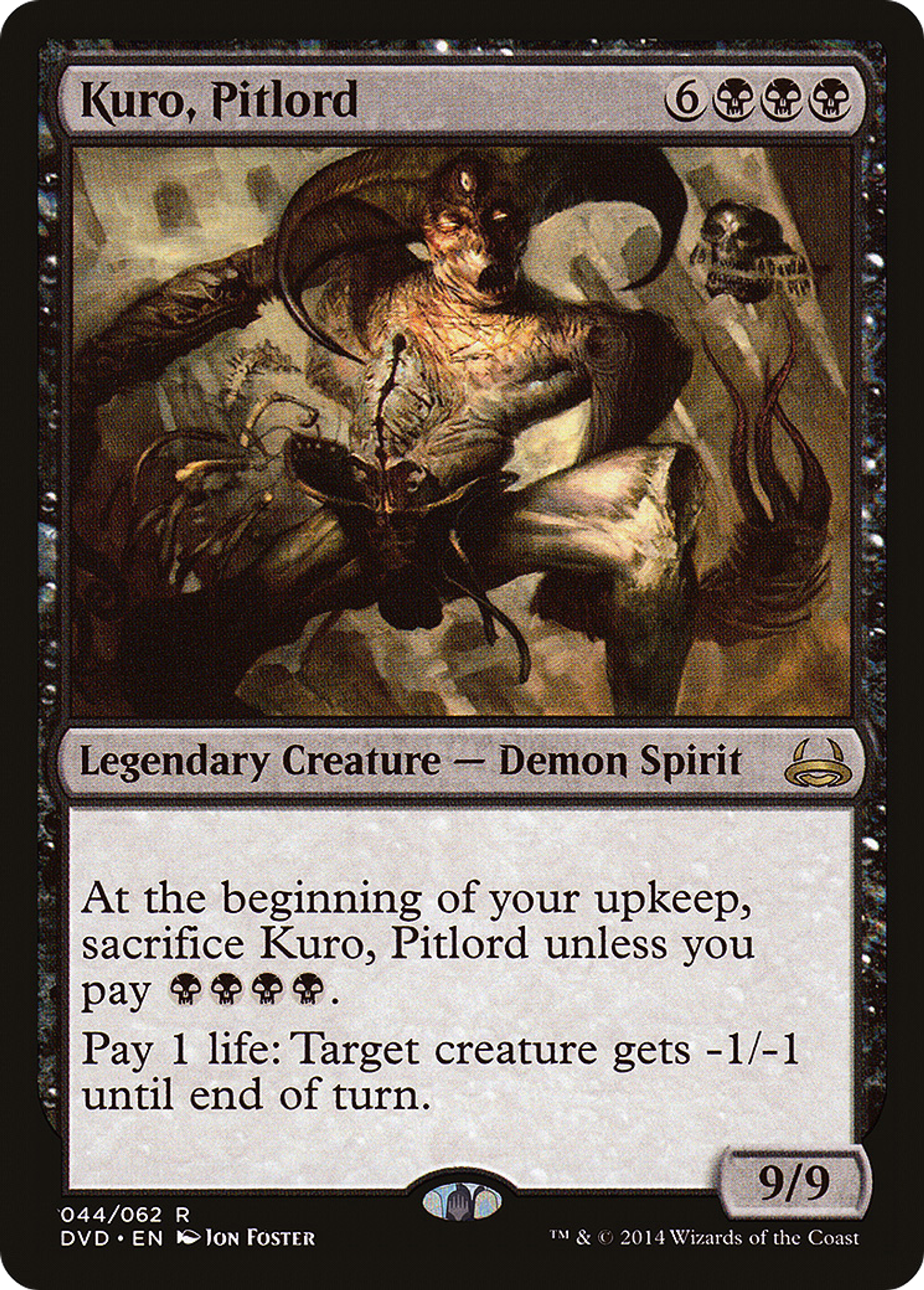 Kuro, Pitlord — Duel Decks Anthology: Divine vs. Demonic — Magic: The Gathering