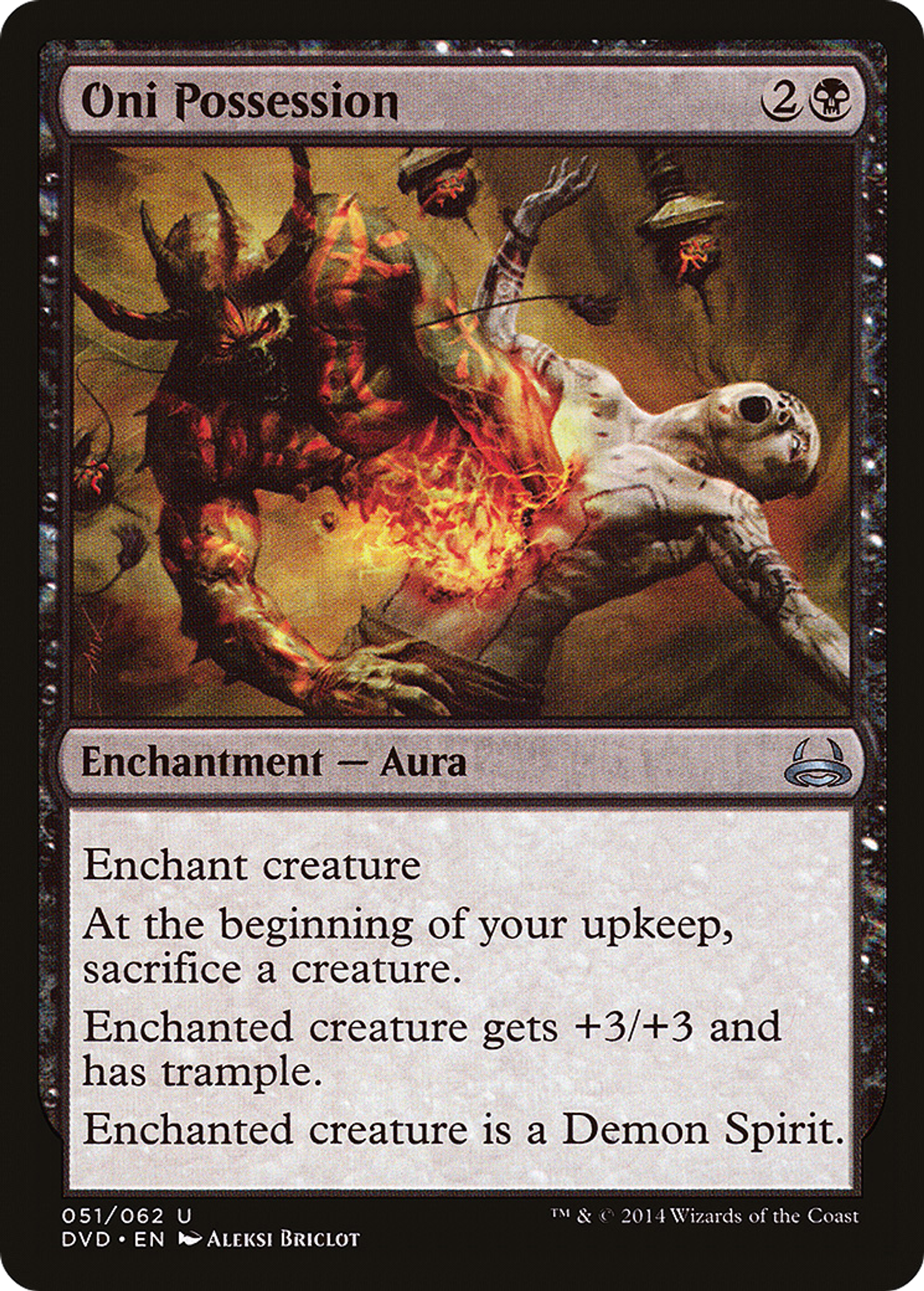 Oni Possession — Duel Decks Anthology: Divine vs. Demonic — Magic: The Gathering