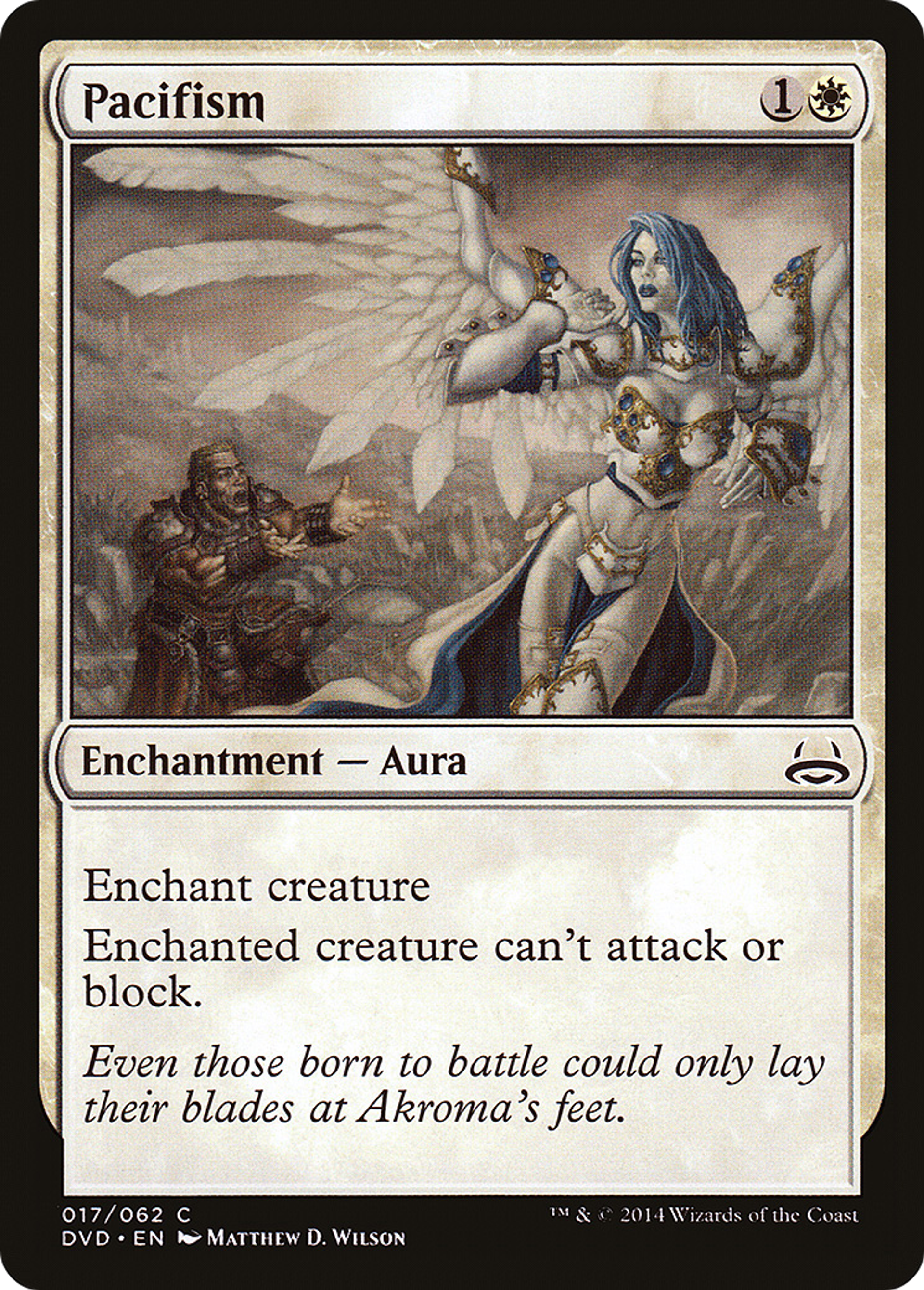 Pacifism — Duel Decks Anthology: Divine vs. Demonic — Magic: The Gathering