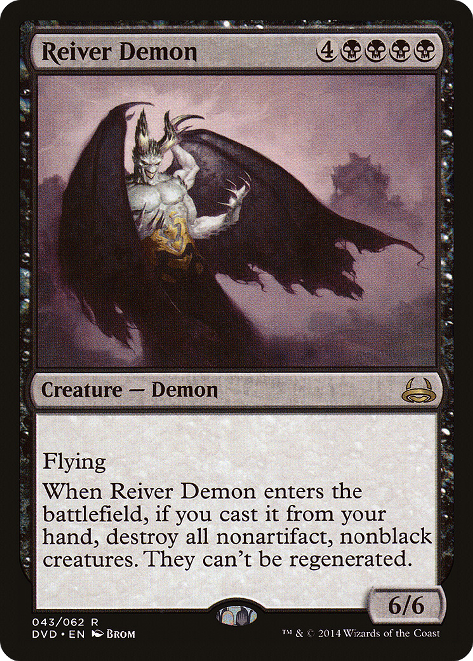 Reiver Demon — Duel Decks Anthology: Divine vs. Demonic — Magic: The Gathering