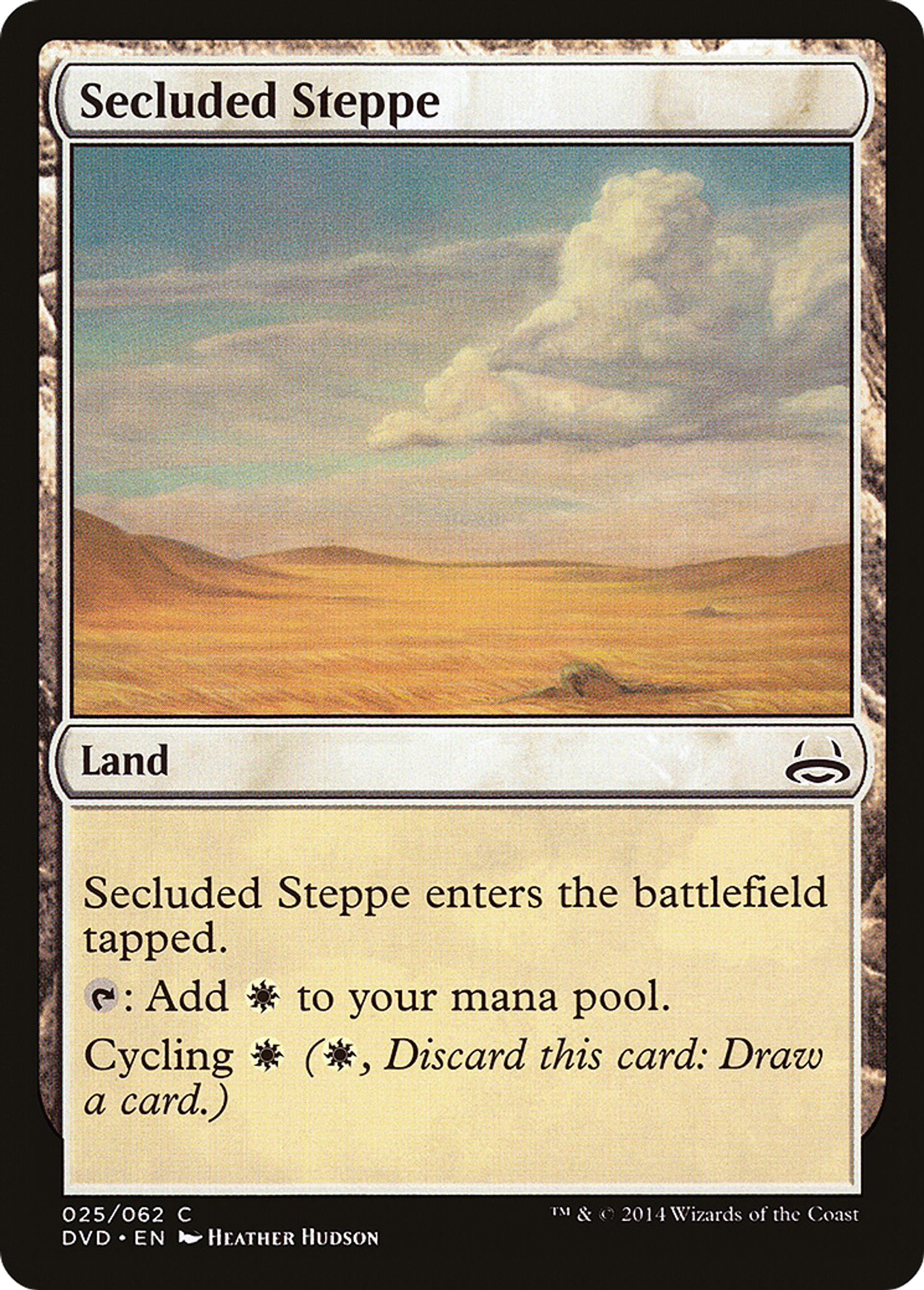 Secluded Steppe — Duel Decks Anthology: Divine vs. Demonic — Magic: The Gathering