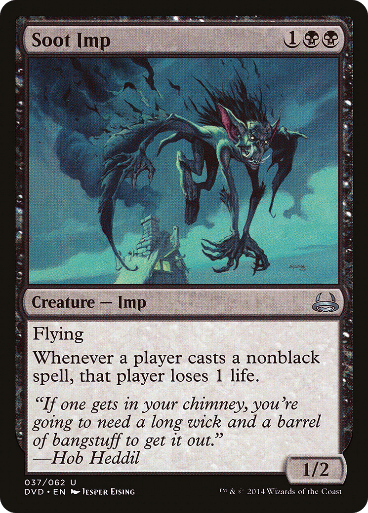Soot Imp — Duel Decks Anthology: Divine vs. Demonic — Magic: The Gathering
