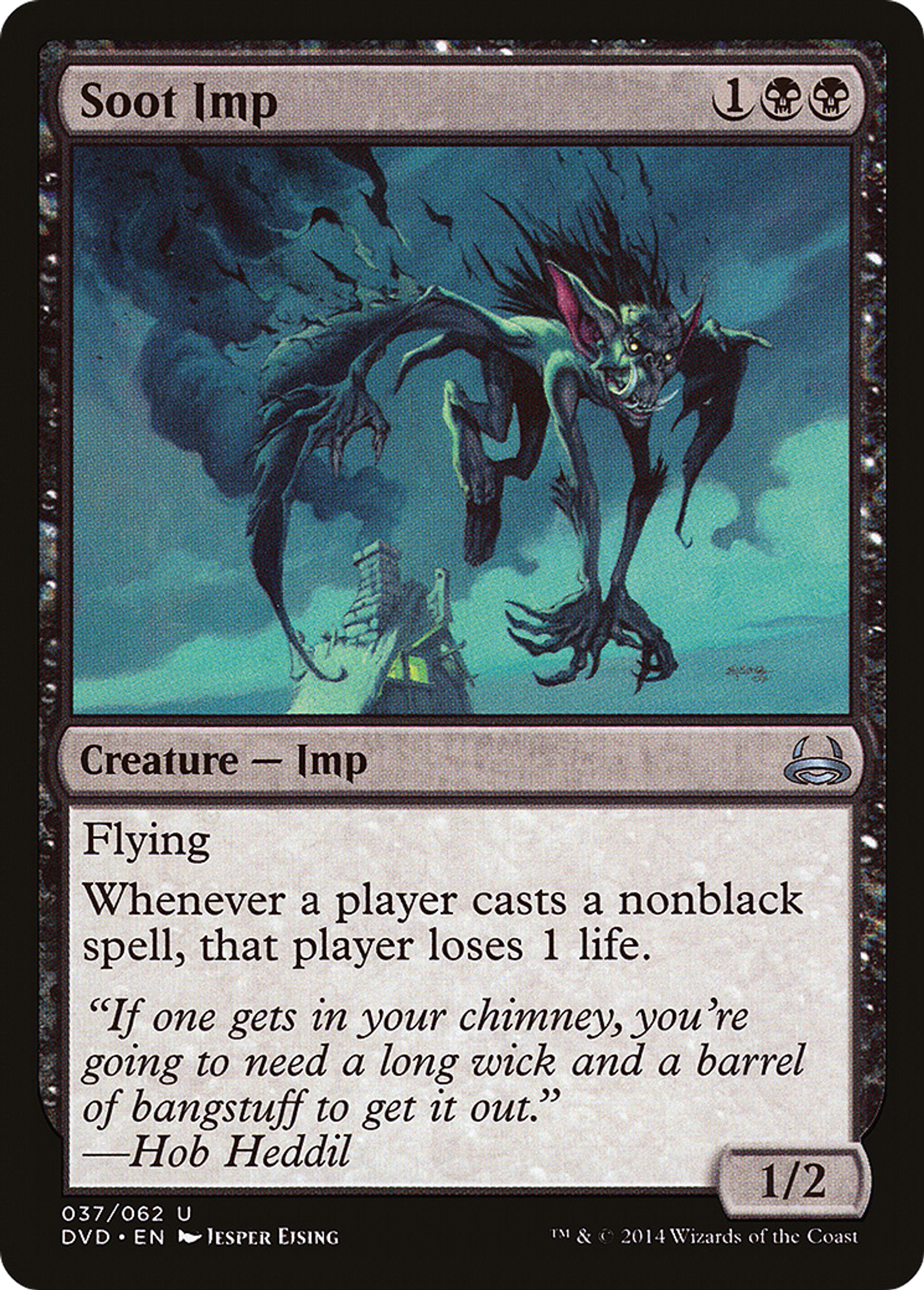 Soot Imp — Duel Decks Anthology: Divine vs. Demonic — Magic: The Gathering