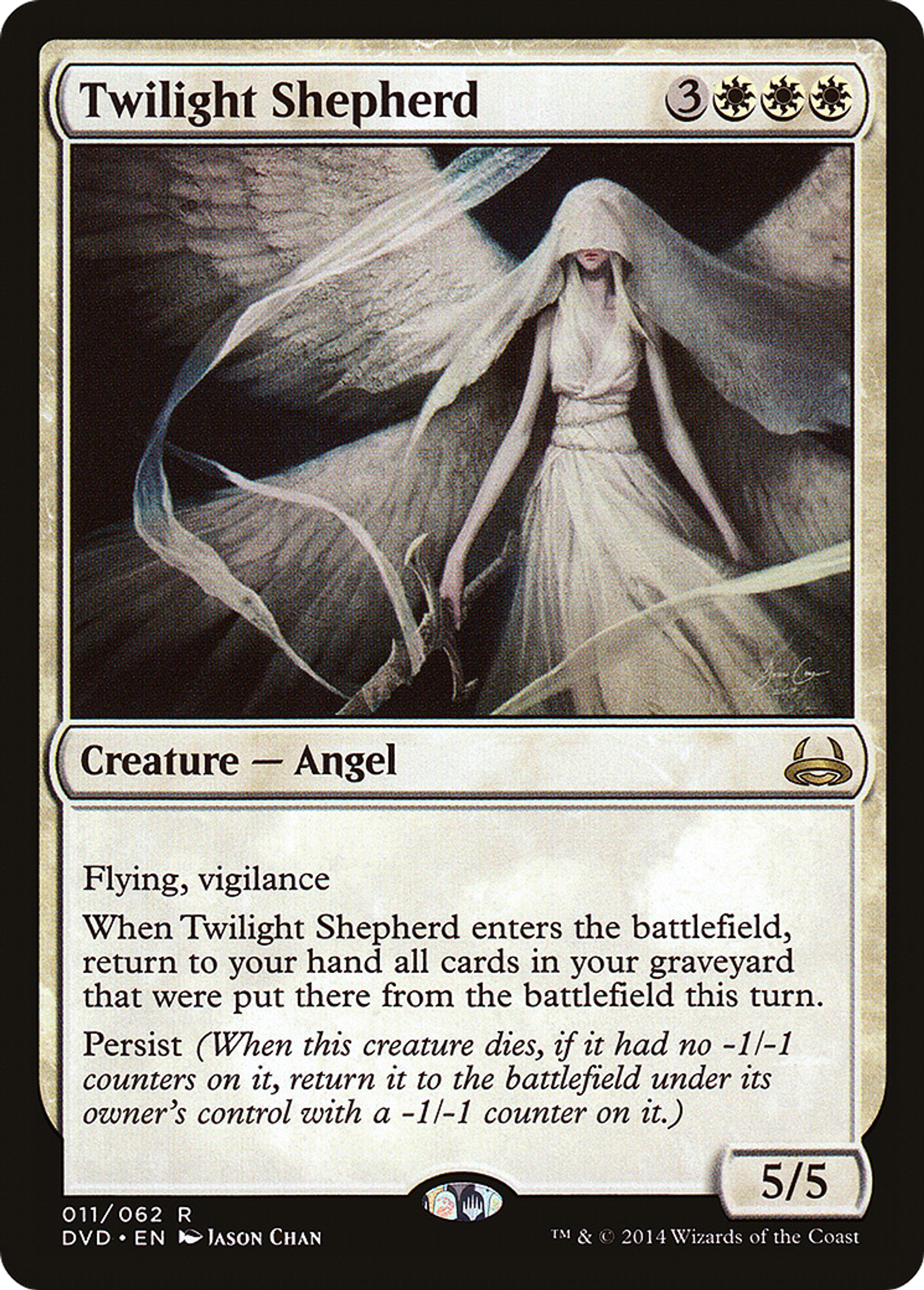 Twilight Shepherd — Duel Decks Anthology: Divine vs. Demonic — Magic: The Gathering
