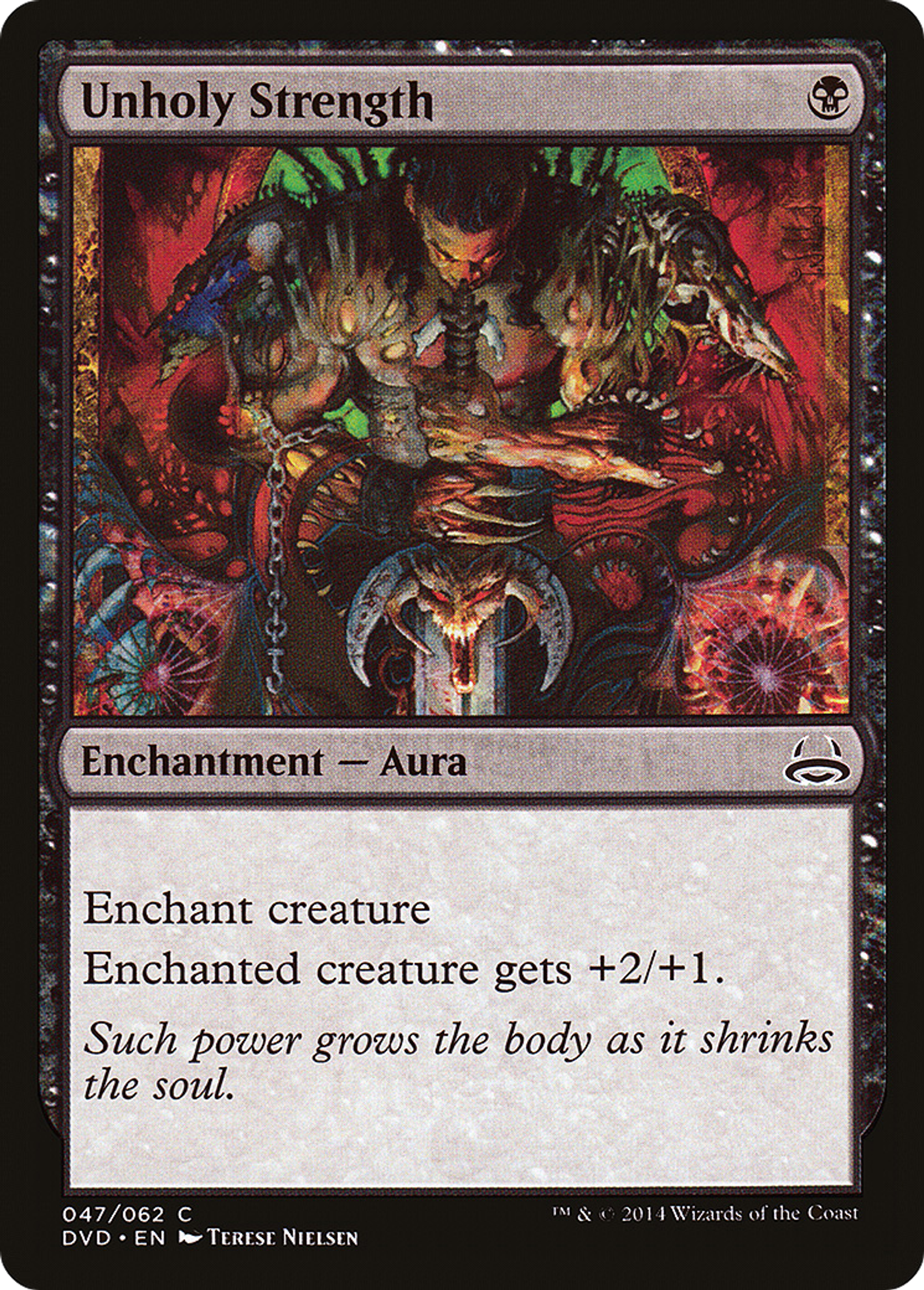 Unholy Strength — Duel Decks Anthology: Divine vs. Demonic — Magic: The Gathering