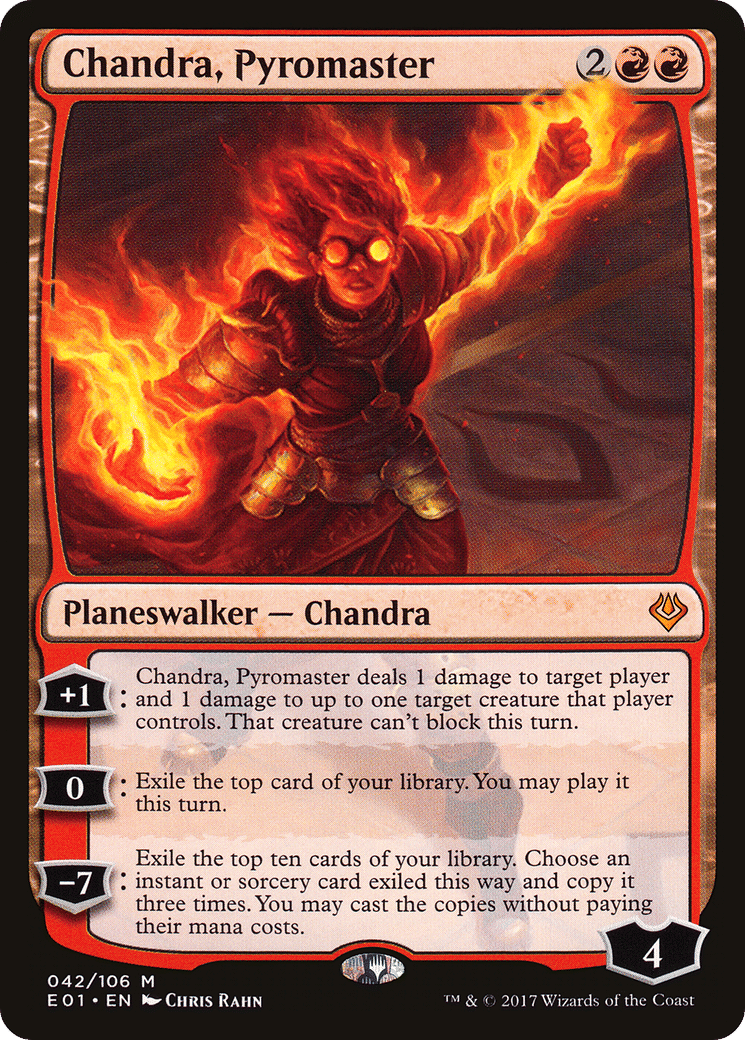 Chandra, Pyromaster — Archenemy: Nicol Bolas — Magic: The Gathering