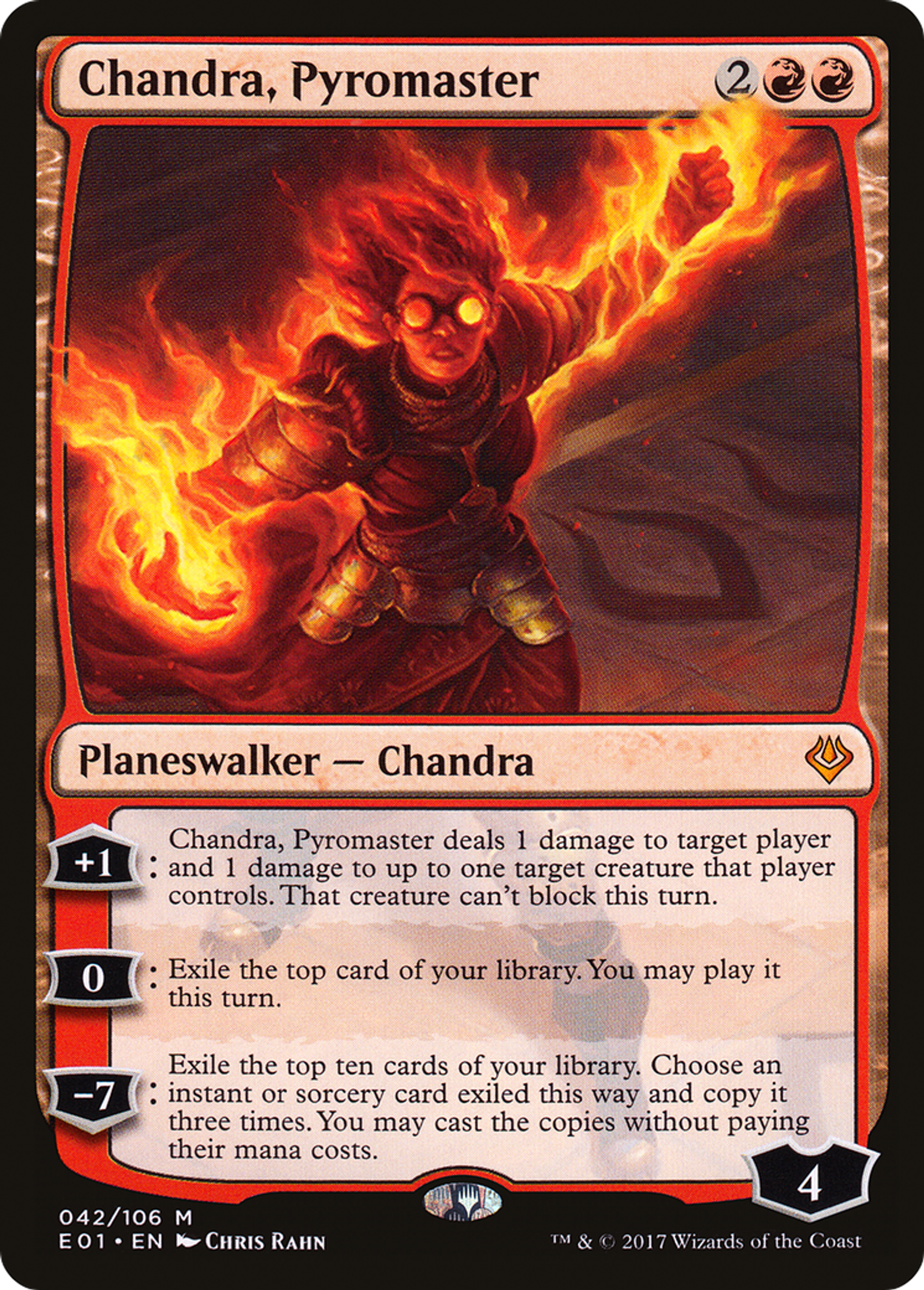 Chandra, Pyromaster — Archenemy: Nicol Bolas — Magic: The Gathering