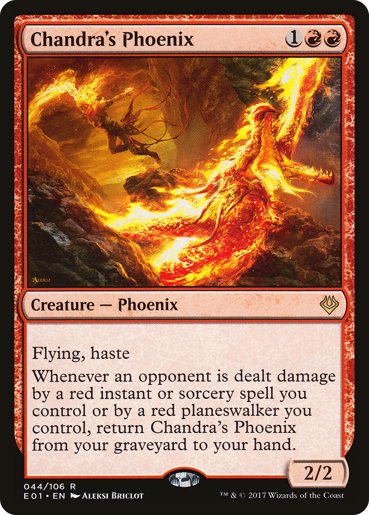 Chandra's Phoenix — Archenemy: Nicol Bolas — Magic: The Gathering