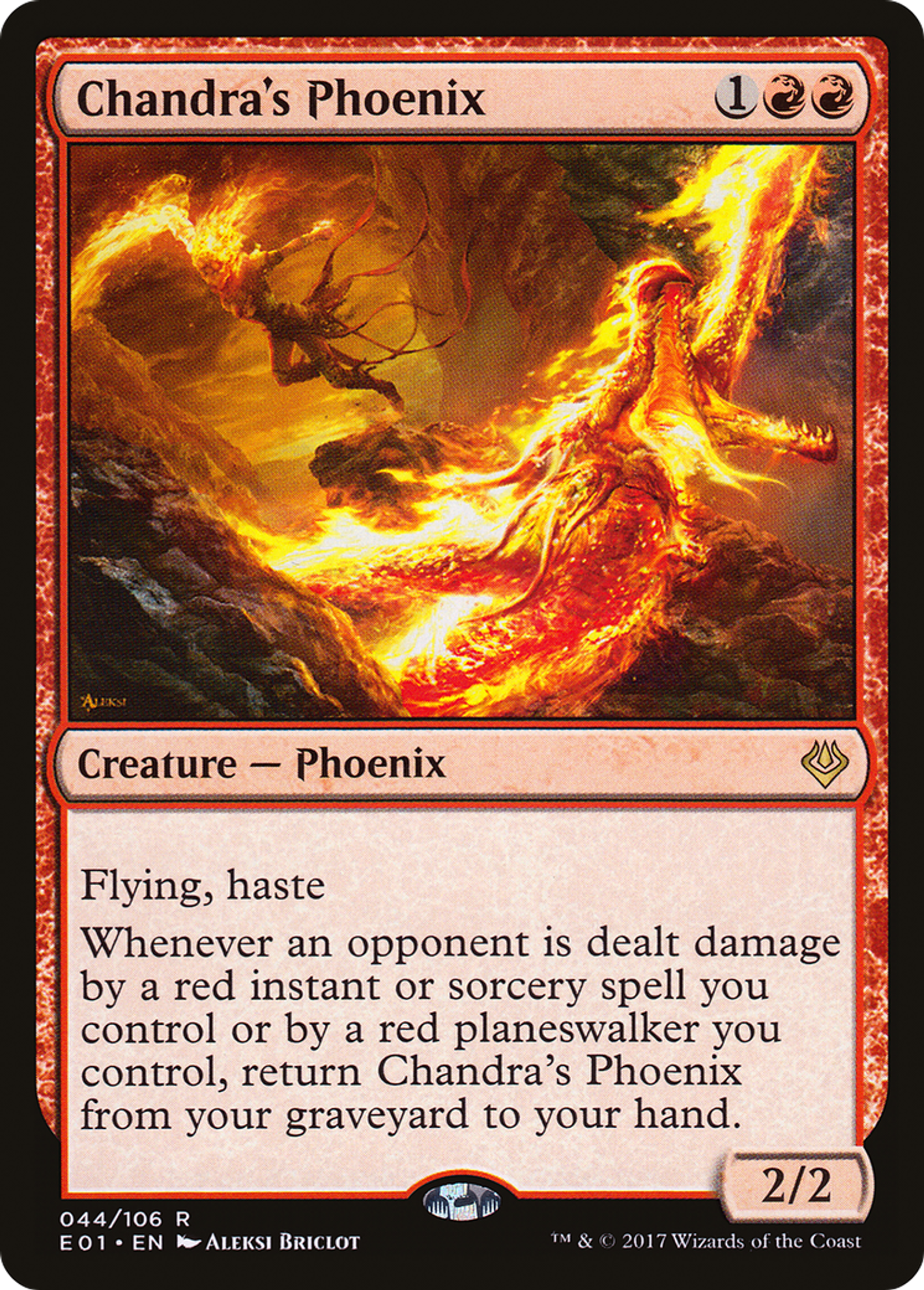 Chandra's Phoenix — Archenemy: Nicol Bolas — Magic: The Gathering