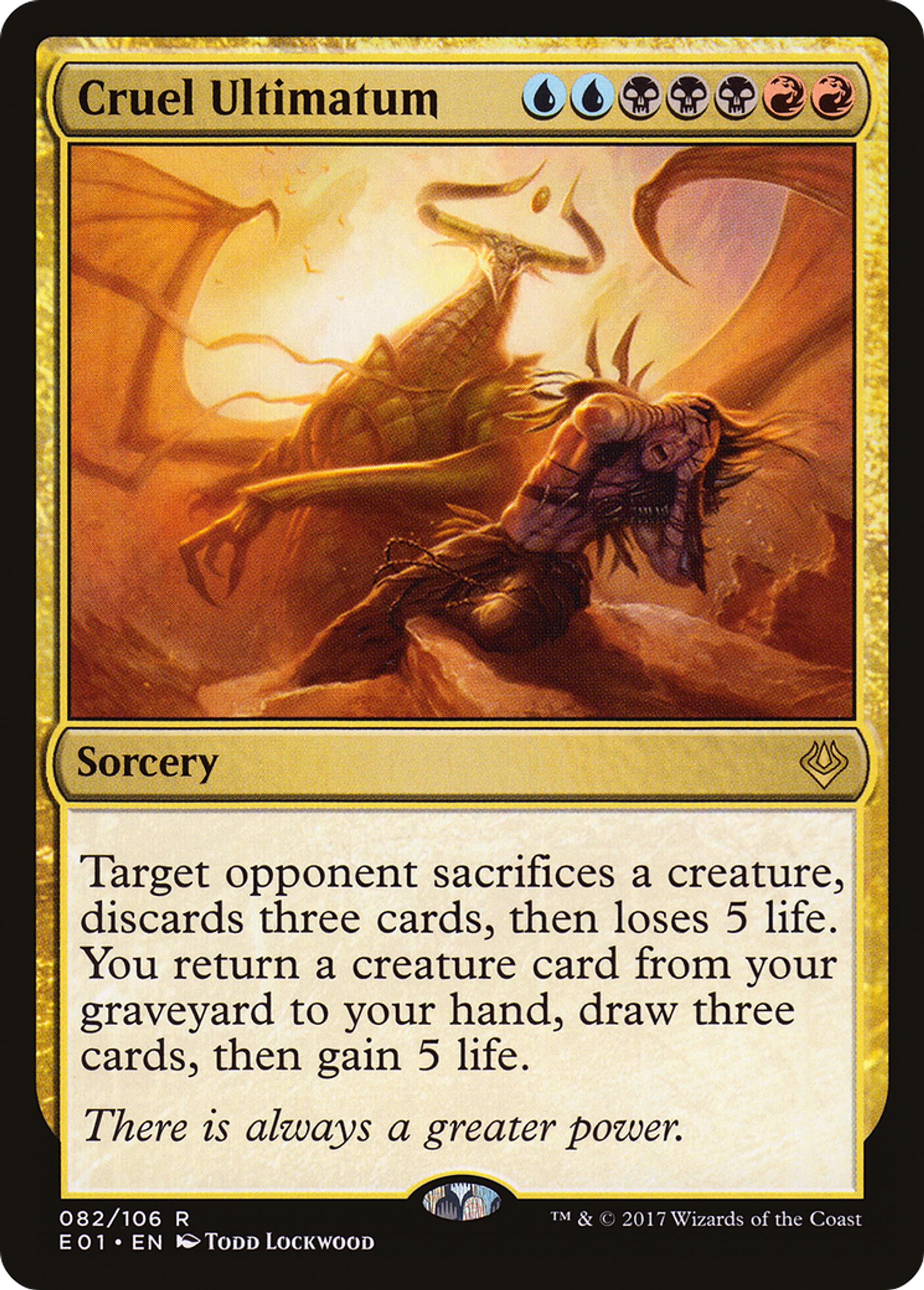 Cruel Ultimatum — Archenemy: Nicol Bolas — Magic: The Gathering