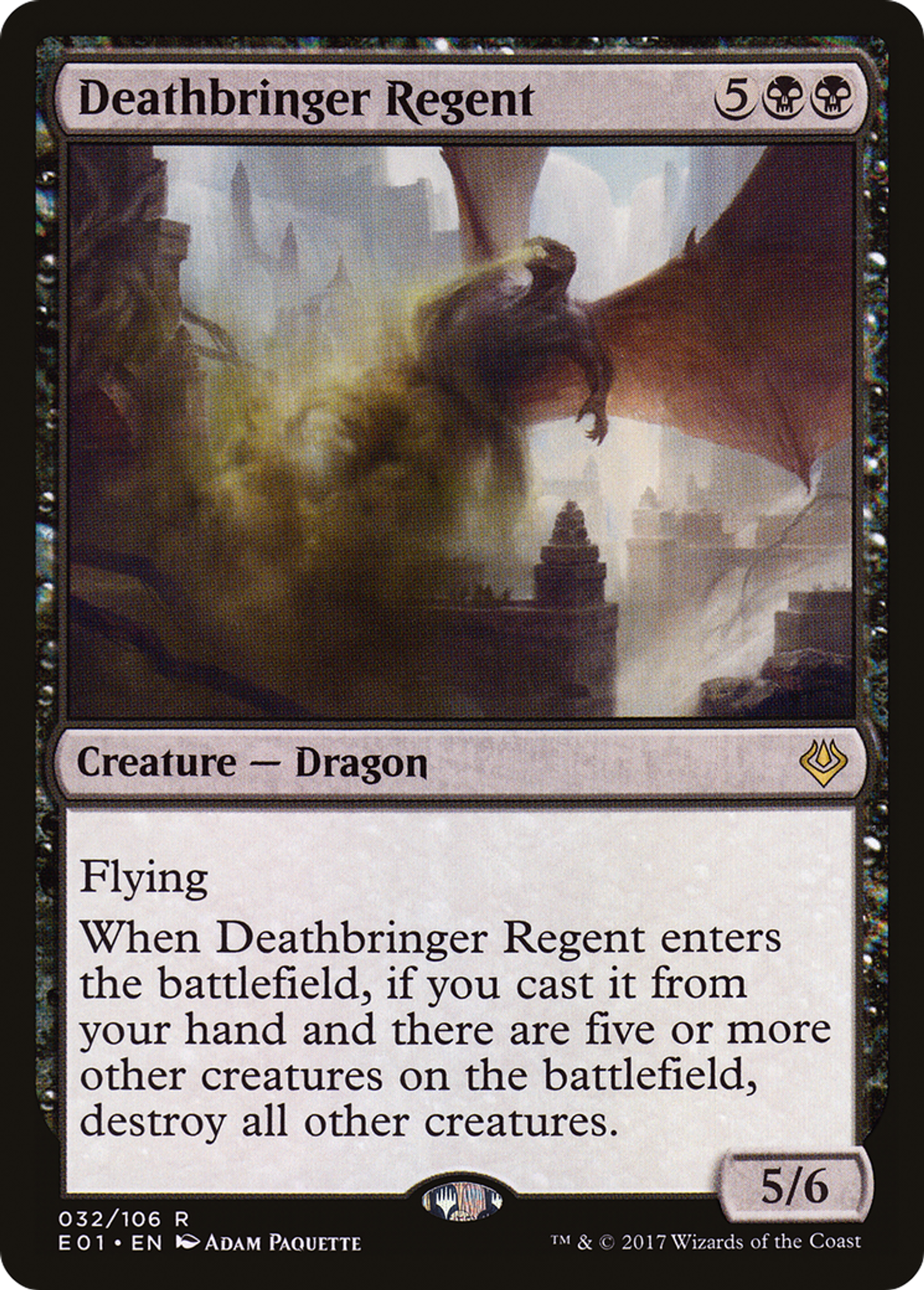 Deathbringer Regent — Archenemy: Nicol Bolas — Magic: The Gathering