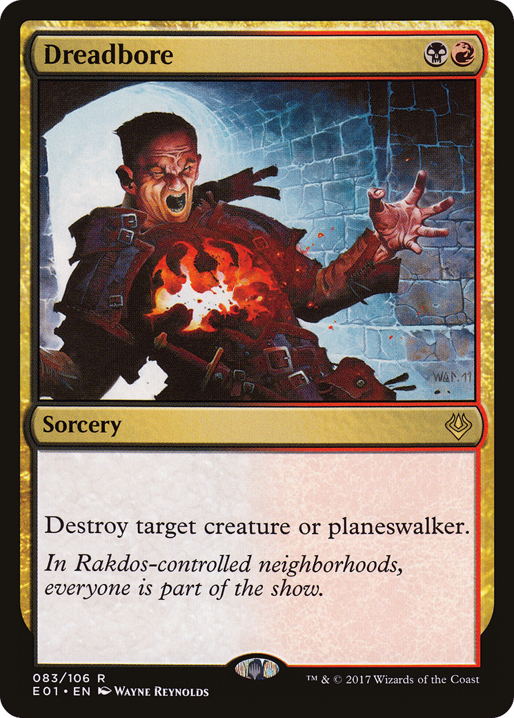 Dreadbore — Archenemy: Nicol Bolas — Magic: The Gathering