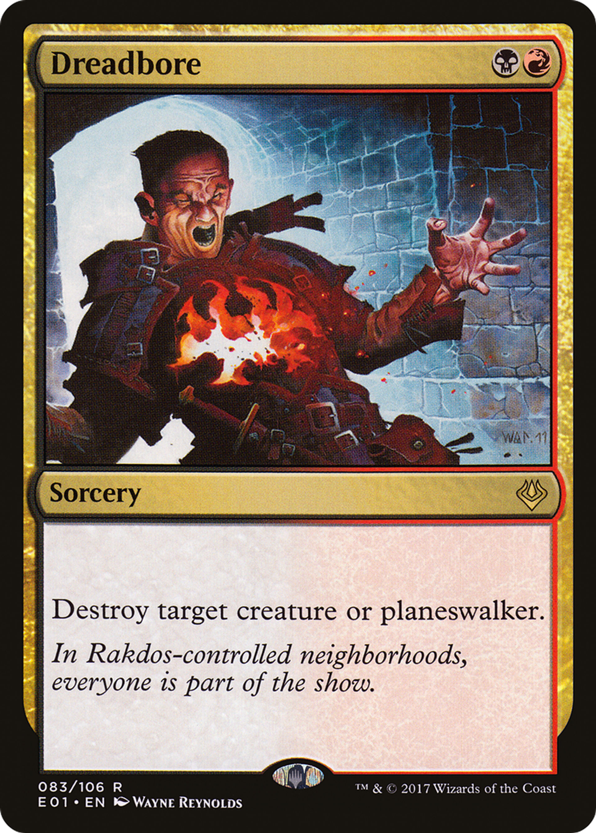 Dreadbore — Archenemy: Nicol Bolas — Magic: The Gathering