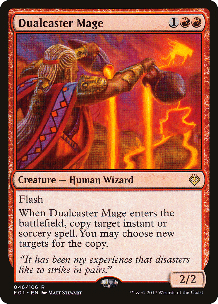 Dualcaster Mage — Archenemy: Nicol Bolas — Magic: The Gathering