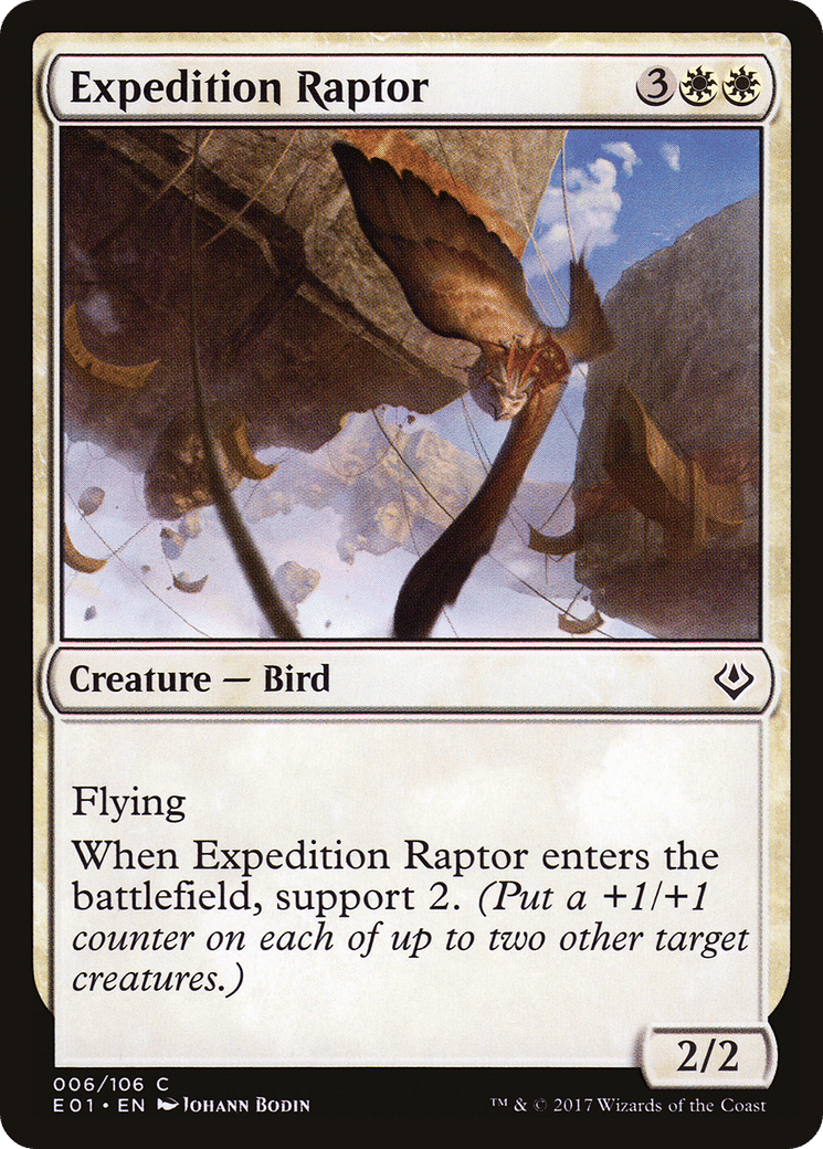 Expedition Raptor — Archenemy: Nicol Bolas — Magic: The Gathering