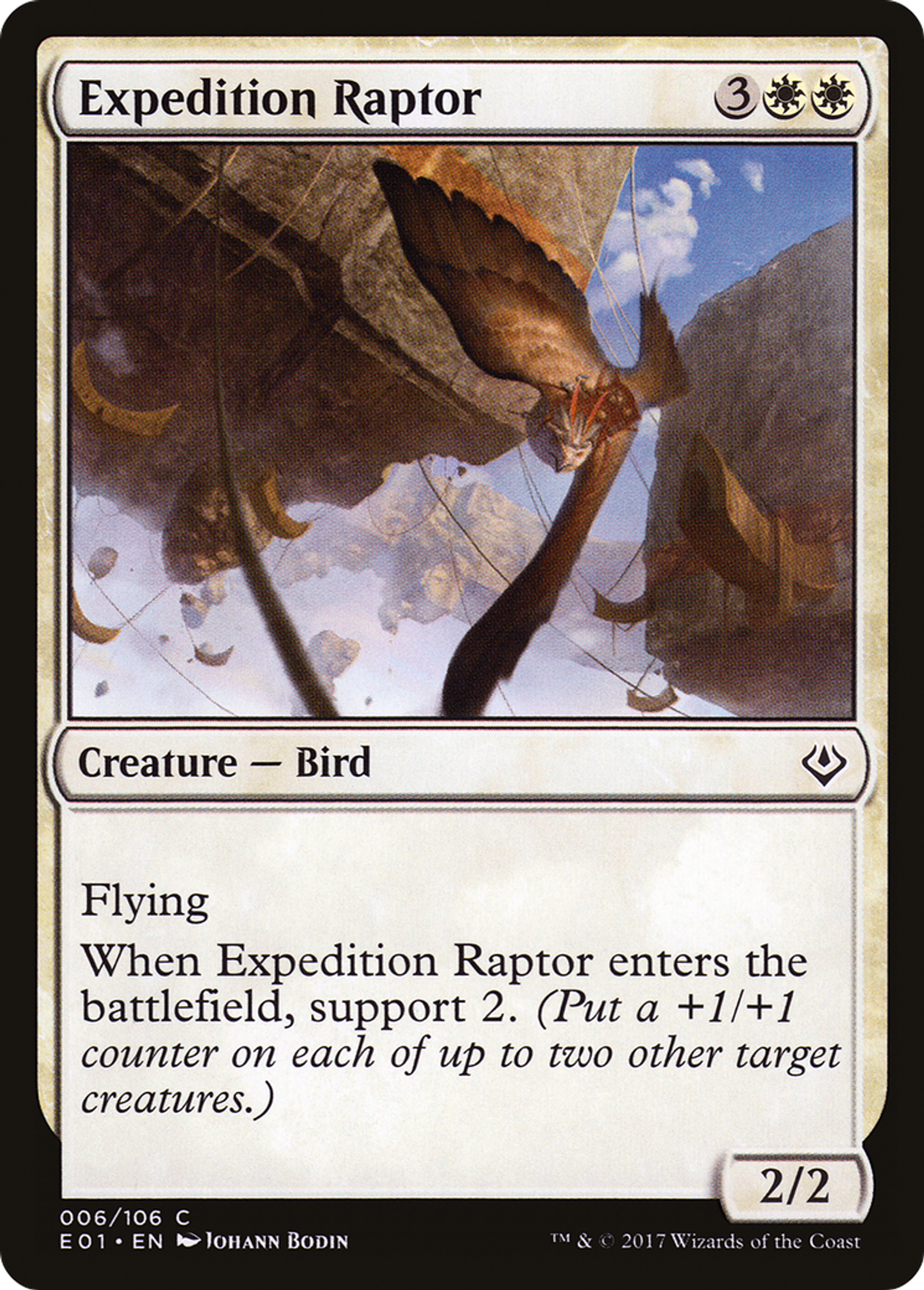 Expedition Raptor — Archenemy: Nicol Bolas — Magic: The Gathering