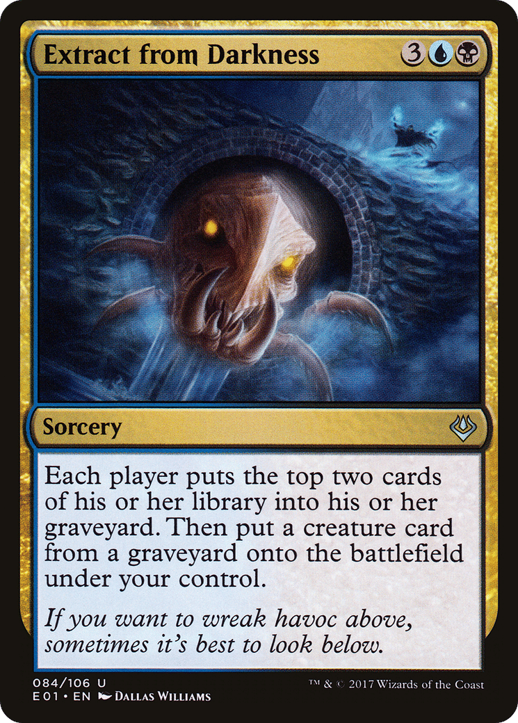 Extract from Darkness — Archenemy: Nicol Bolas — Magic: The Gathering