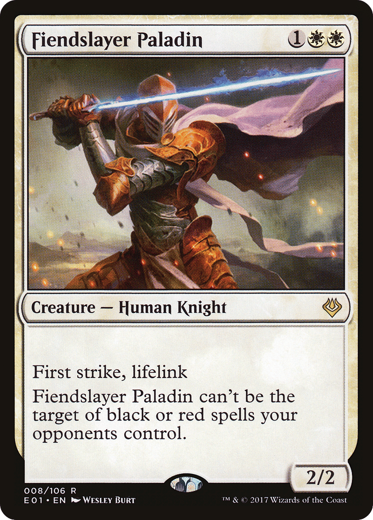 Fiendslayer Paladin — Archenemy: Nicol Bolas — Magic: The Gathering