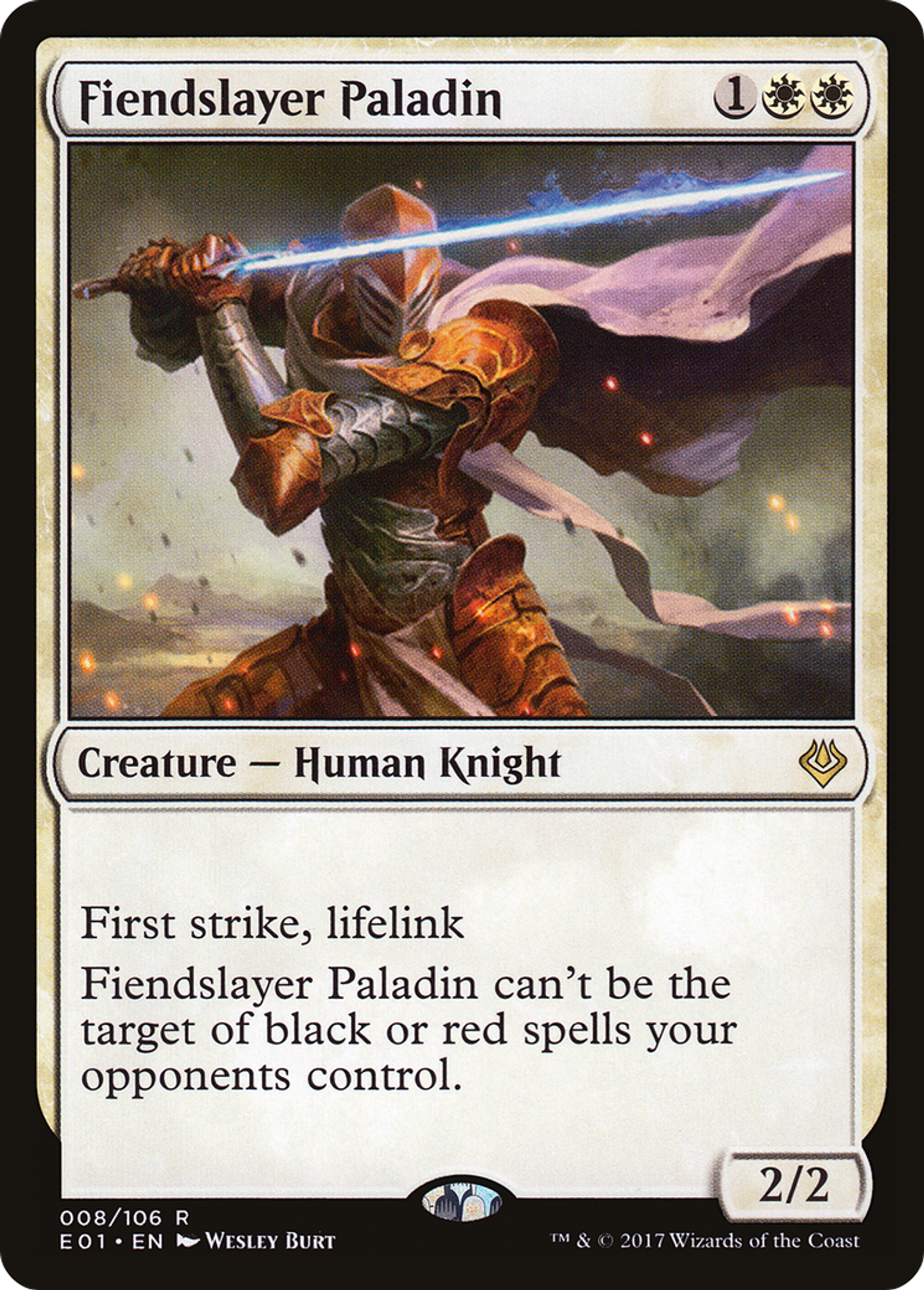 Fiendslayer Paladin — Archenemy: Nicol Bolas — Magic: The Gathering