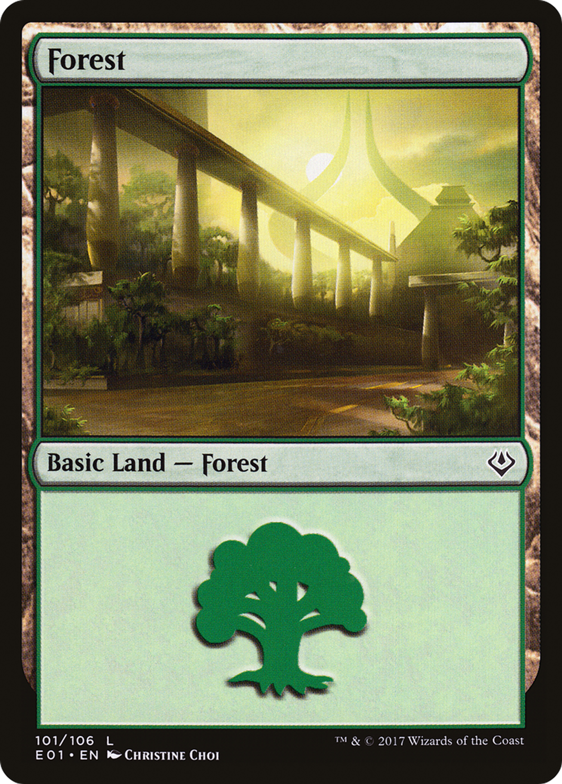 Forest — Archenemy: Nicol Bolas — Magic: The Gathering