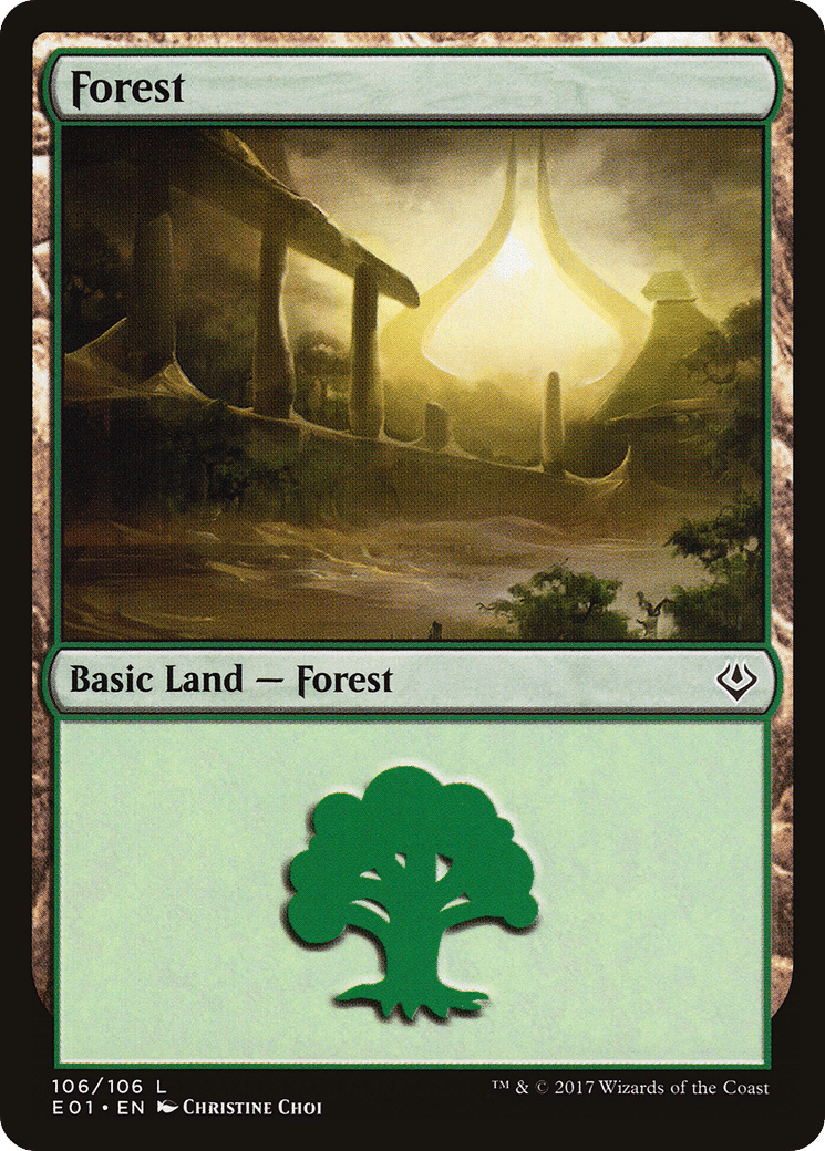 Forest — Archenemy: Nicol Bolas — Magic: The Gathering