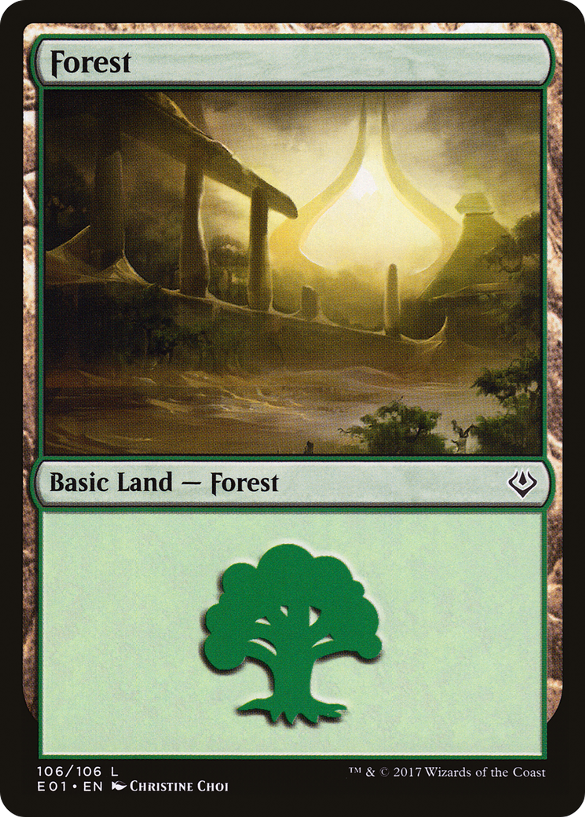 Forest — Archenemy: Nicol Bolas — Magic: The Gathering