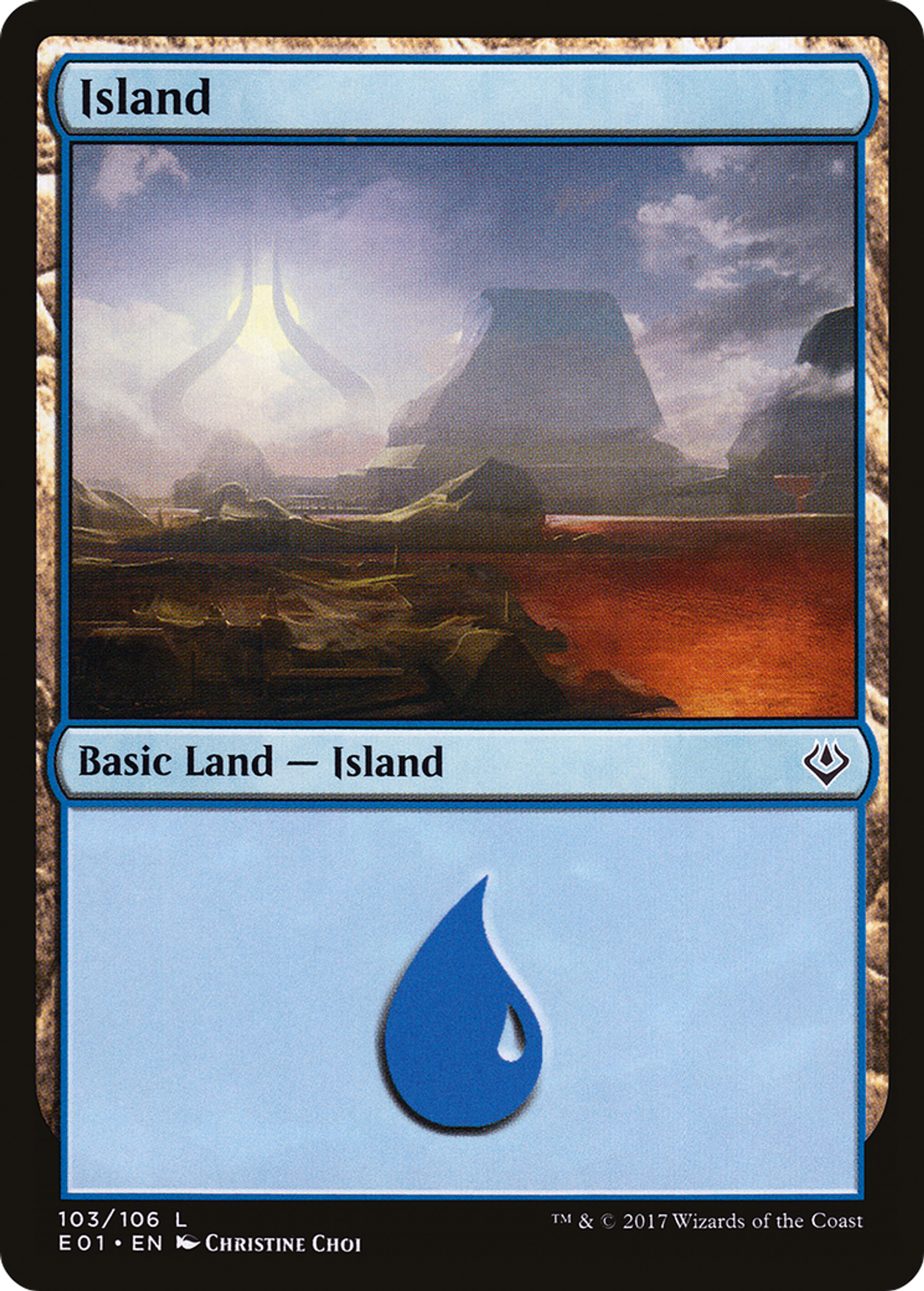 Island — Archenemy: Nicol Bolas — Magic: The Gathering