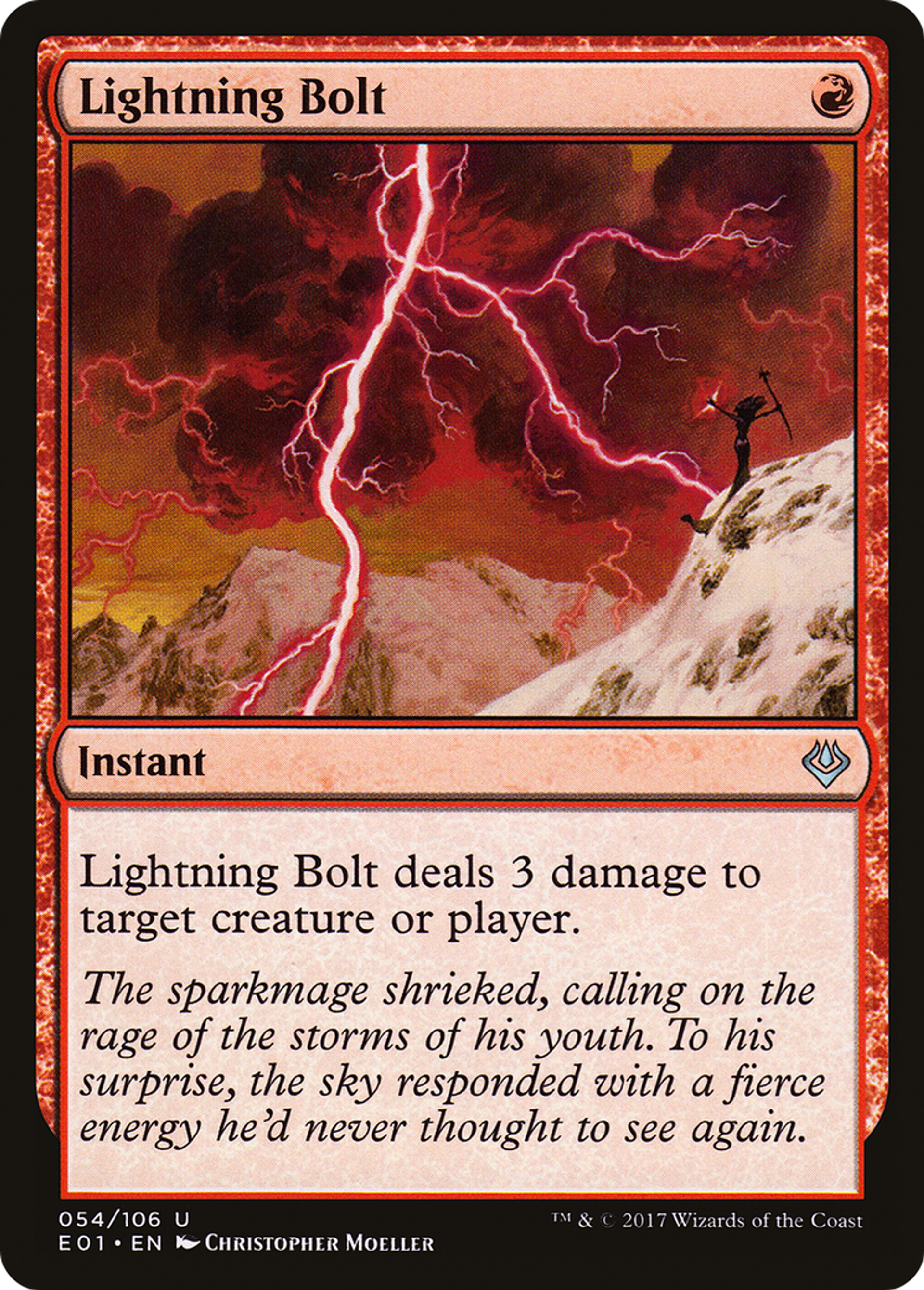 Lightning Bolt — Archenemy: Nicol Bolas — Magic: The Gathering