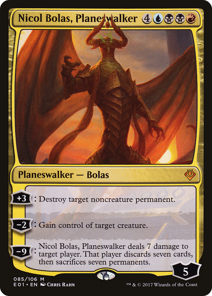 Nicol Bolas, Planeswalker — Archenemy: Nicol Bolas — Magic: The Gathering