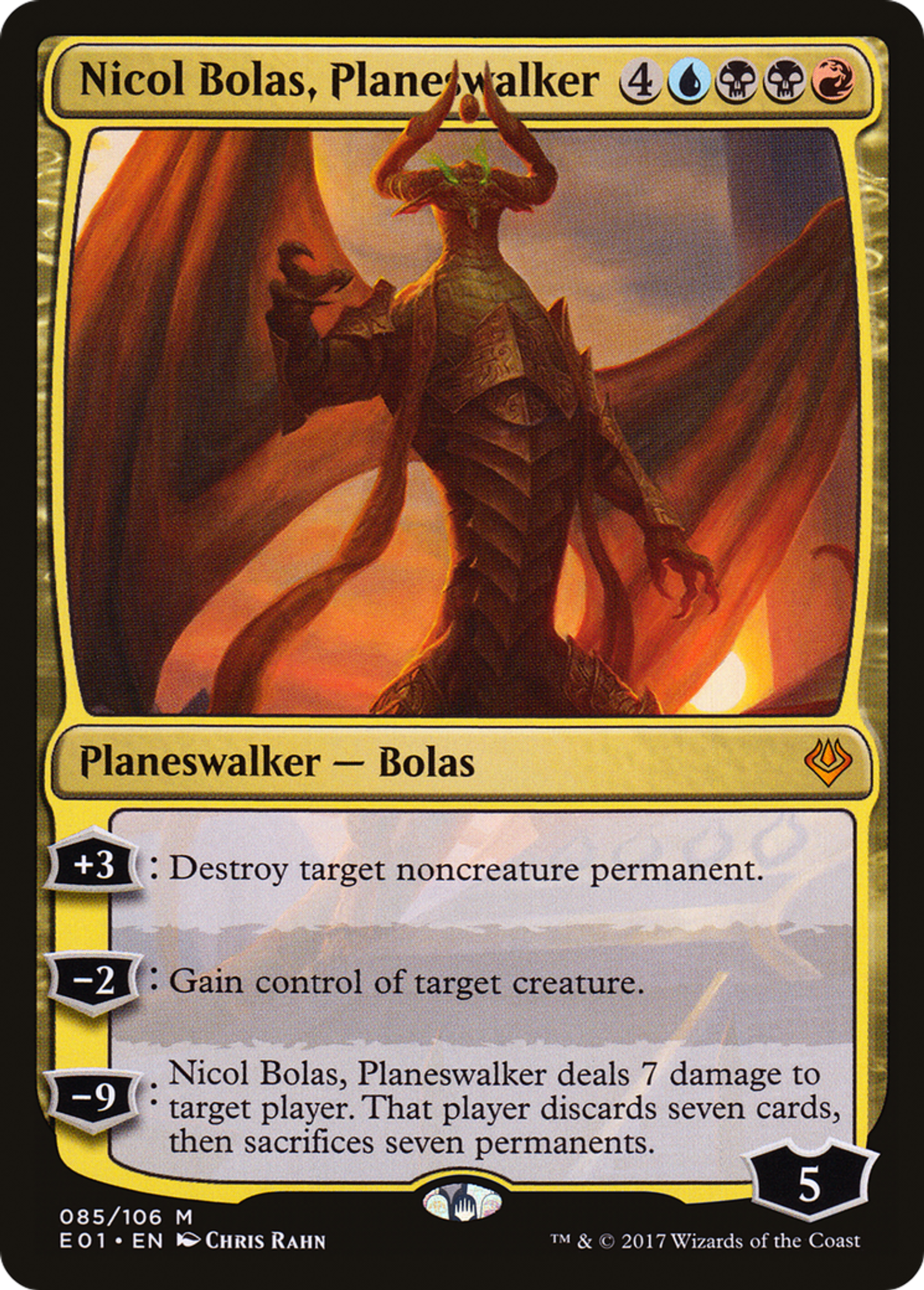 Nicol Bolas, Planeswalker — Archenemy: Nicol Bolas — Magic: The Gathering