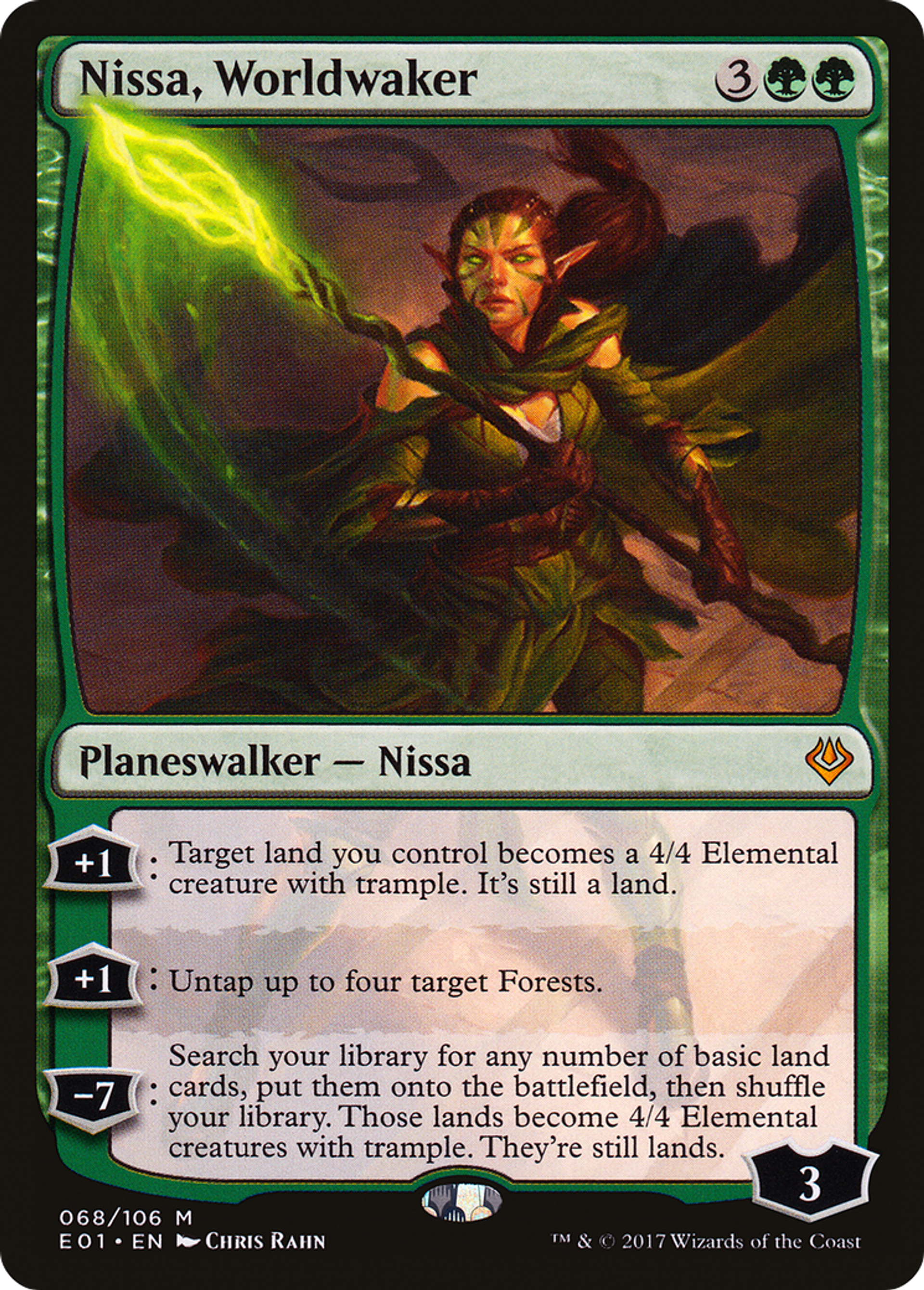 Nissa, Worldwaker — Archenemy: Nicol Bolas — Magic: The Gathering