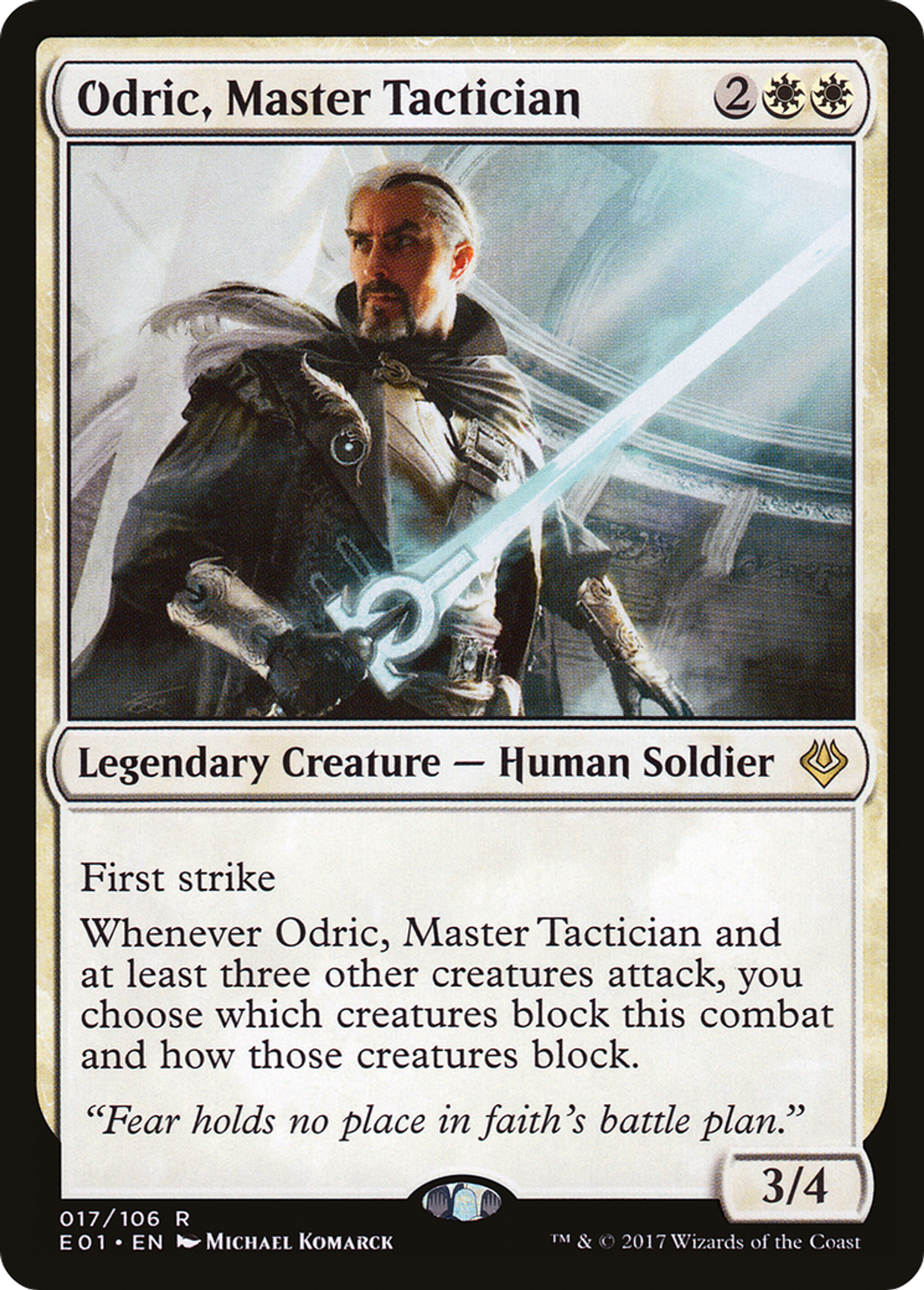 Odric, Master Tactician — Archenemy: Nicol Bolas — Magic: The Gathering