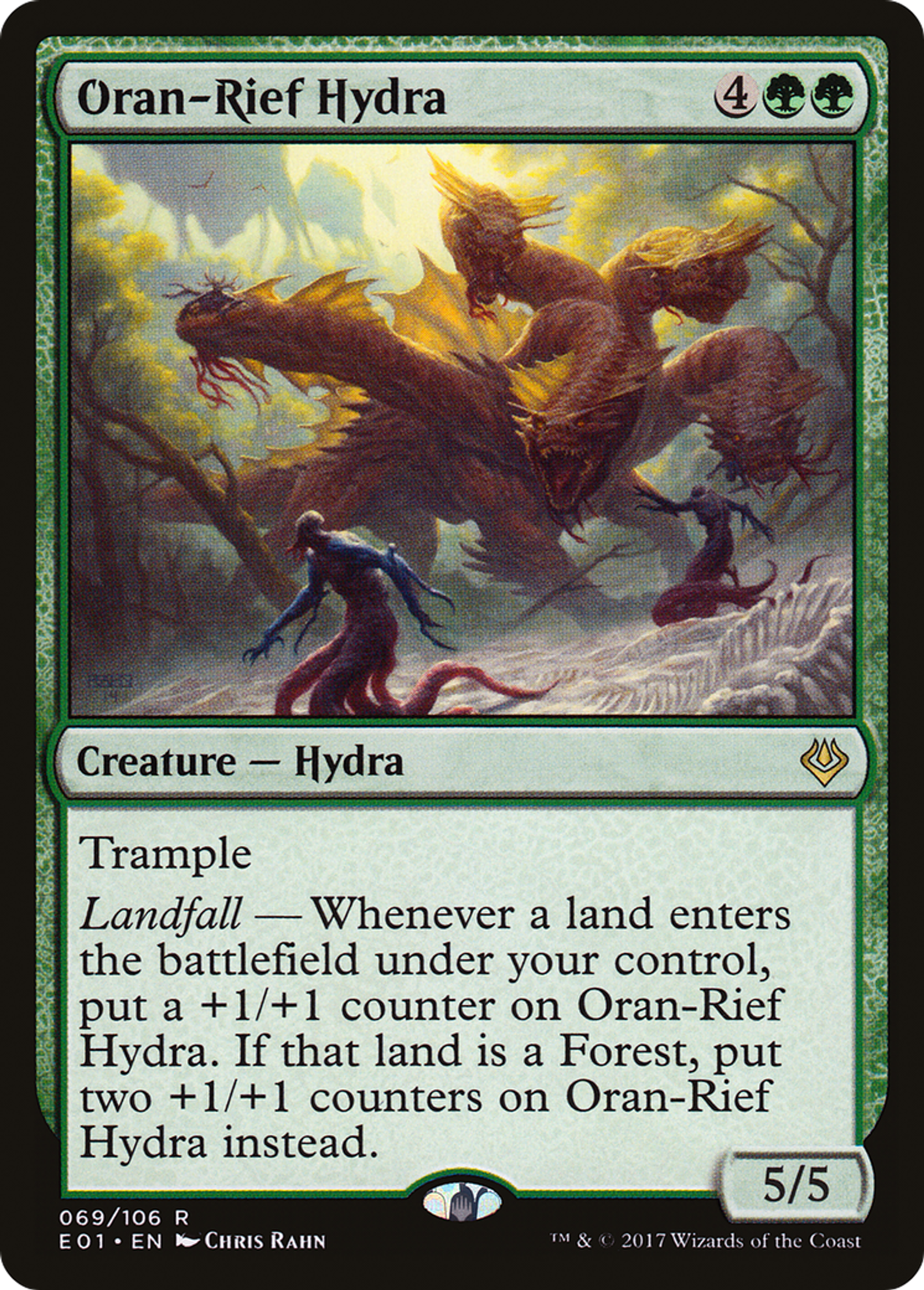 Oran-Rief Hydra — Archenemy: Nicol Bolas — Magic: The Gathering
