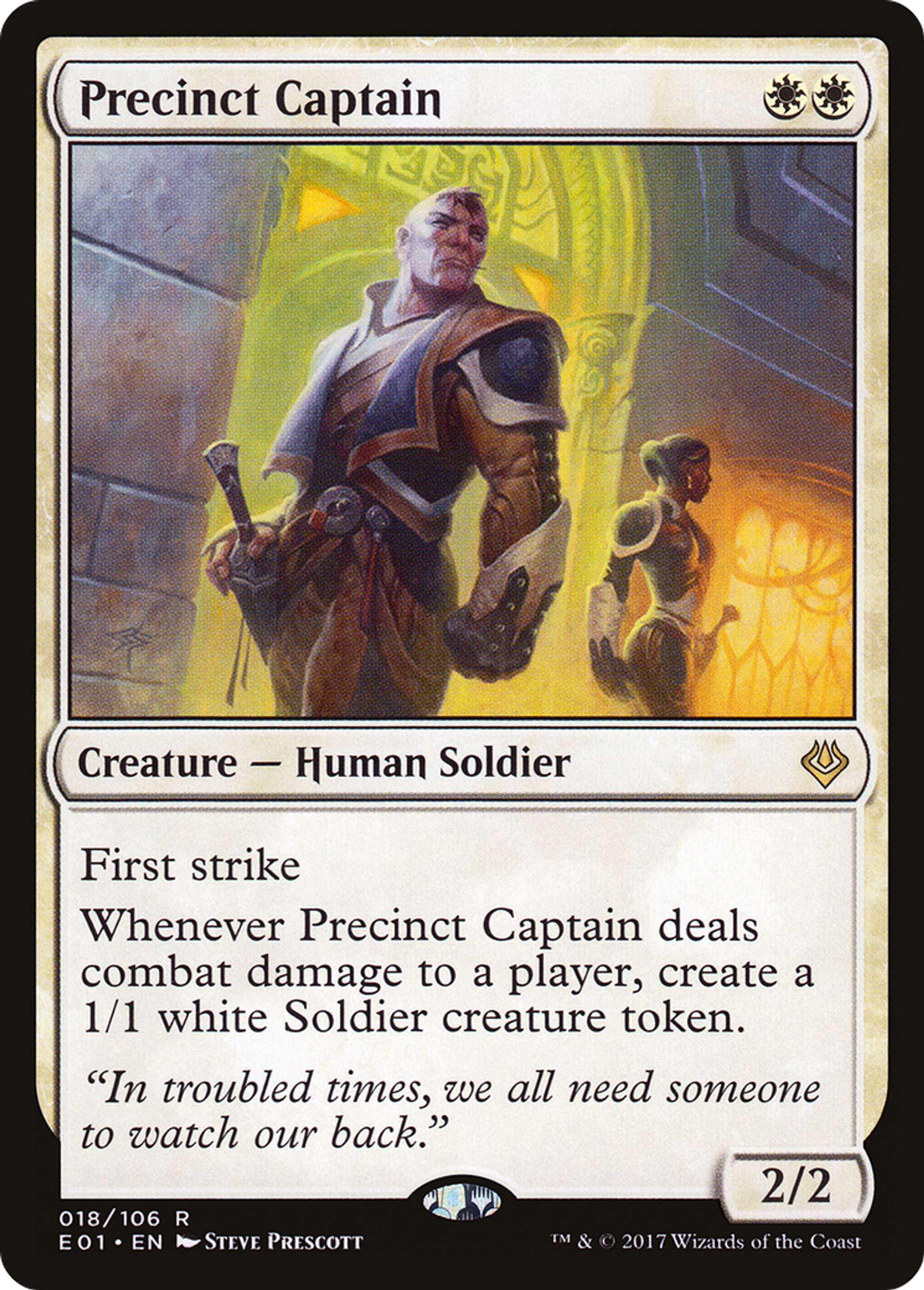 Precinct Captain — Archenemy: Nicol Bolas — Magic: The Gathering