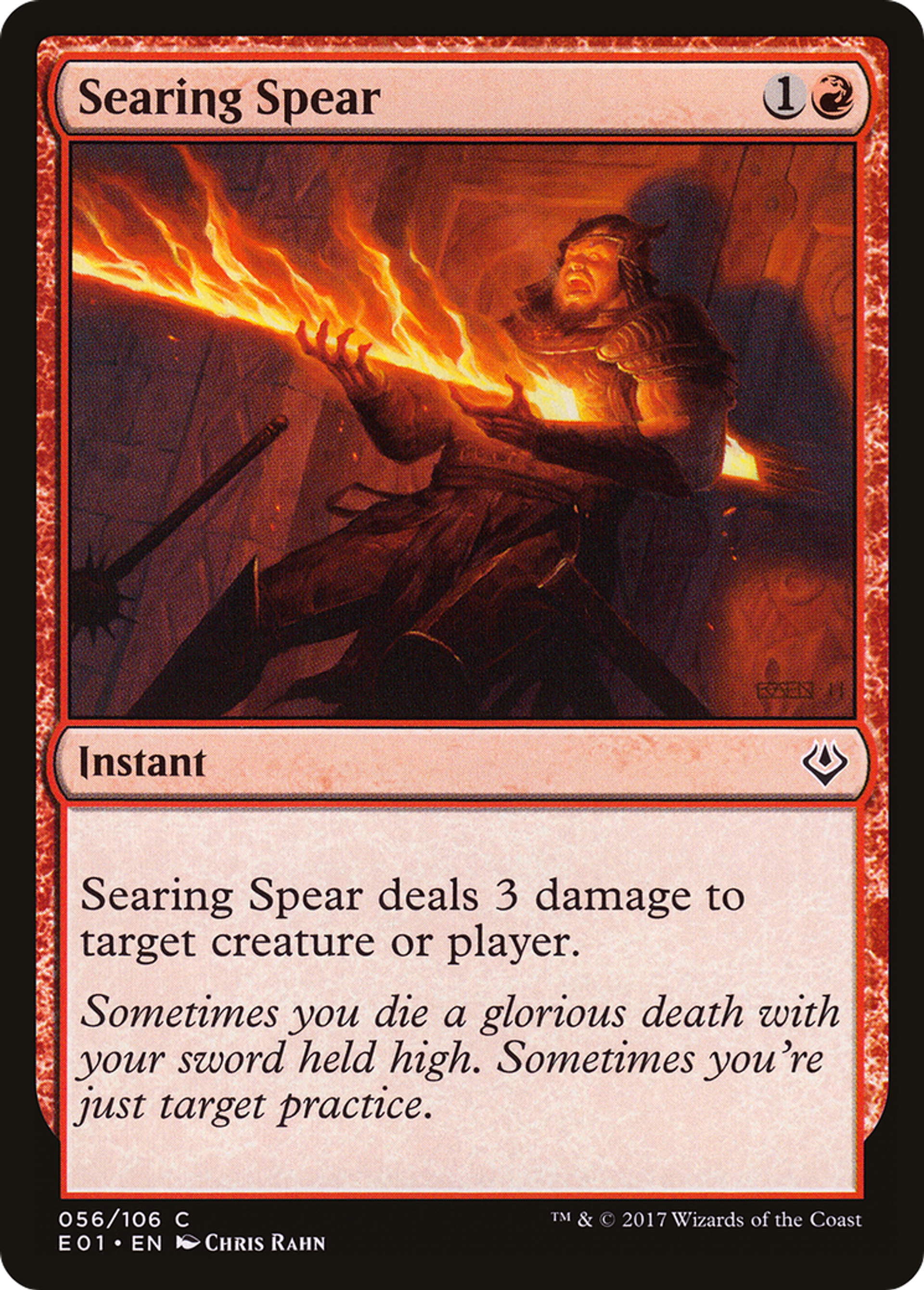 Searing Spear — Archenemy: Nicol Bolas — Magic: The Gathering