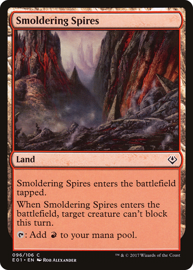 Smoldering Spires — Archenemy: Nicol Bolas — Magic: The Gathering