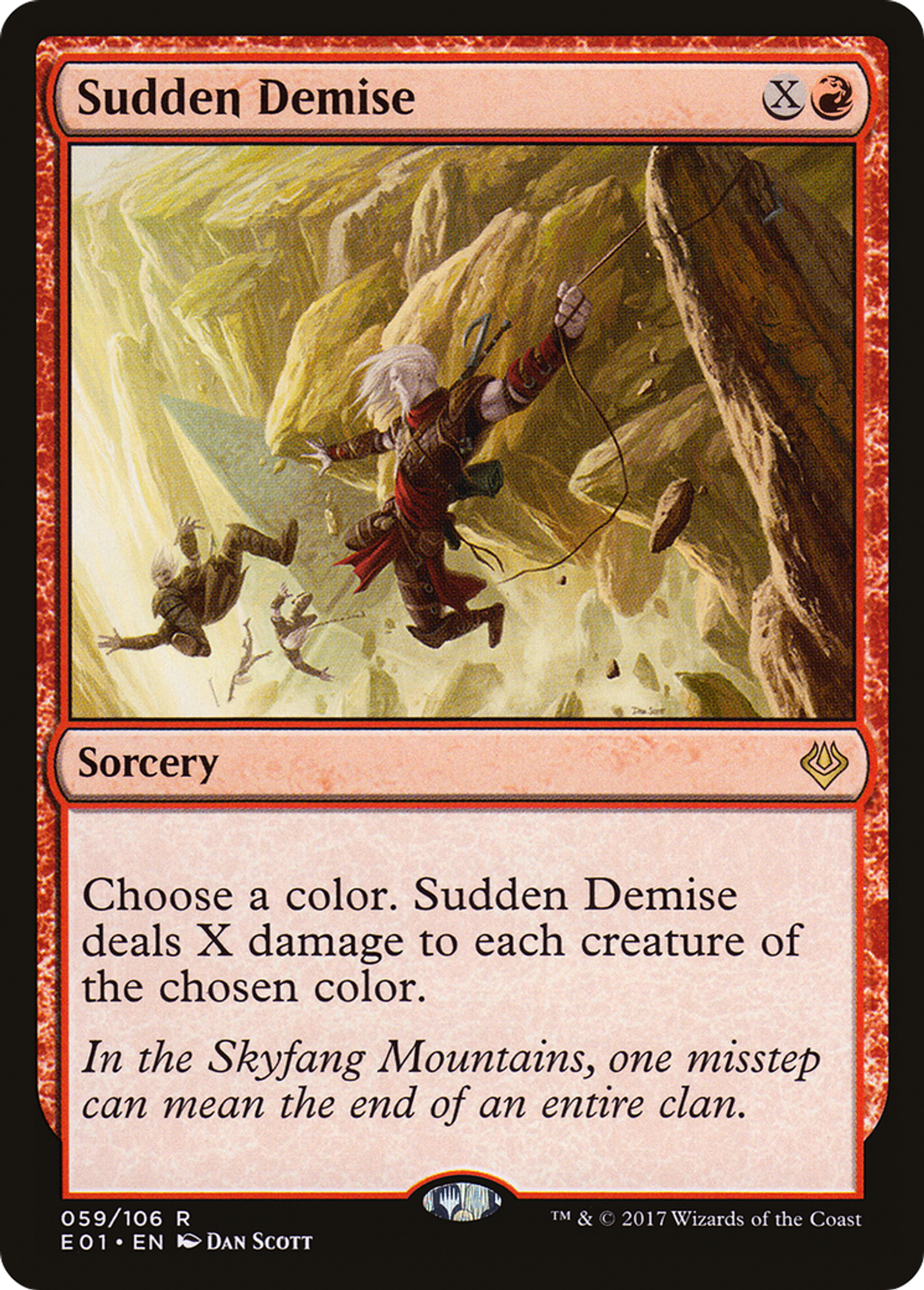Sudden Demise — Archenemy: Nicol Bolas — Magic: The Gathering