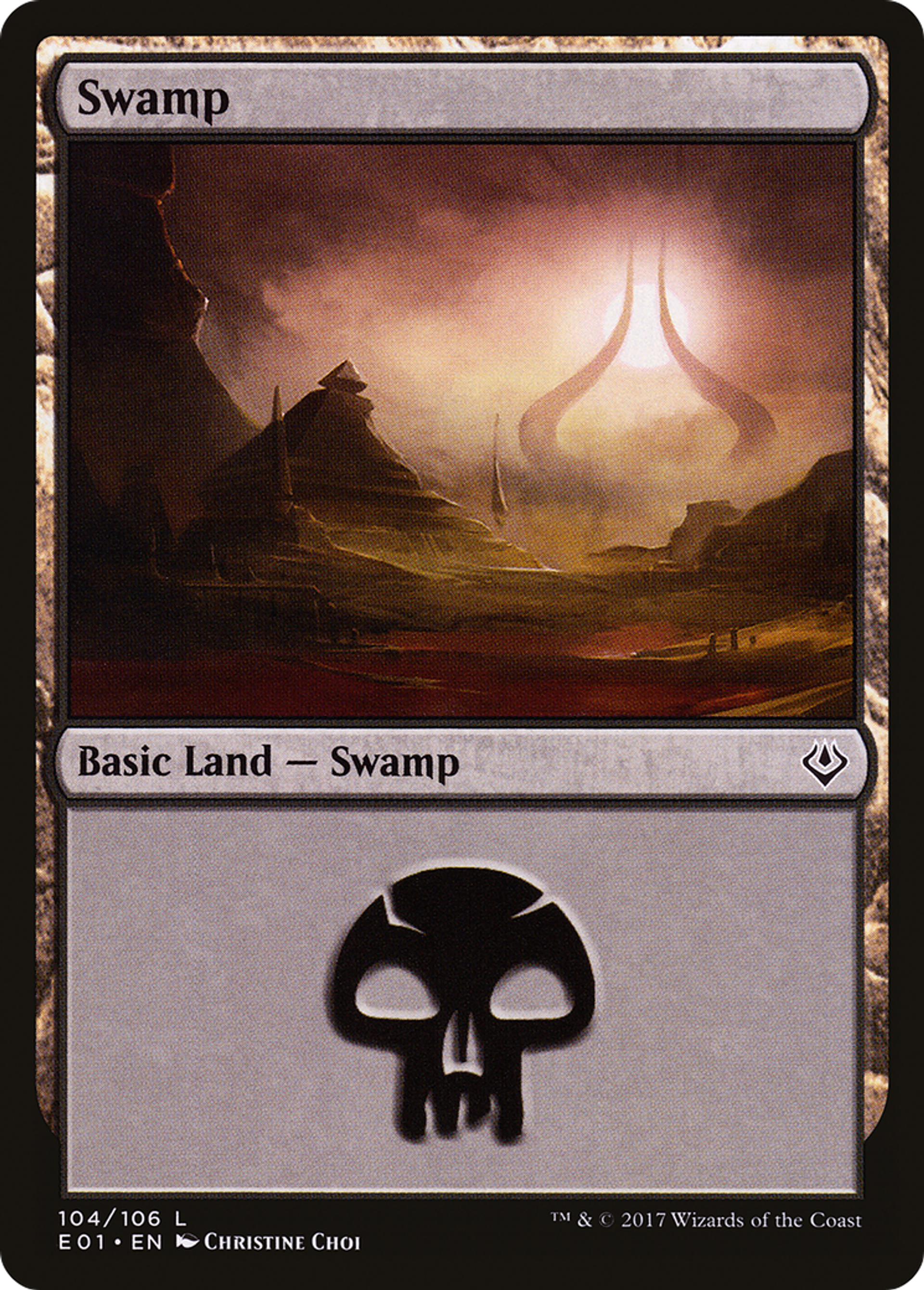 Swamp — Archenemy: Nicol Bolas — Magic: The Gathering