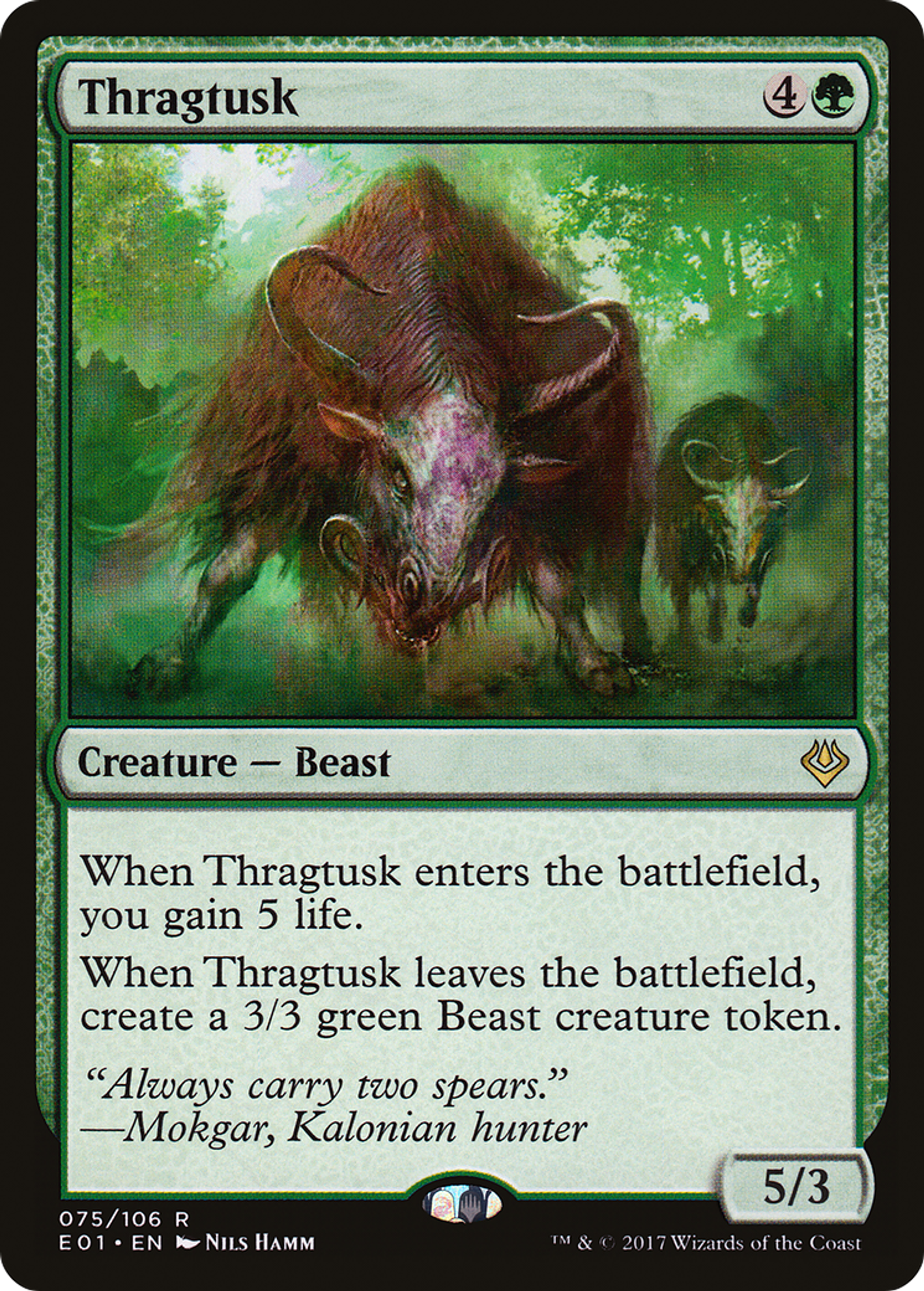Thragtusk — Archenemy: Nicol Bolas — Magic: The Gathering