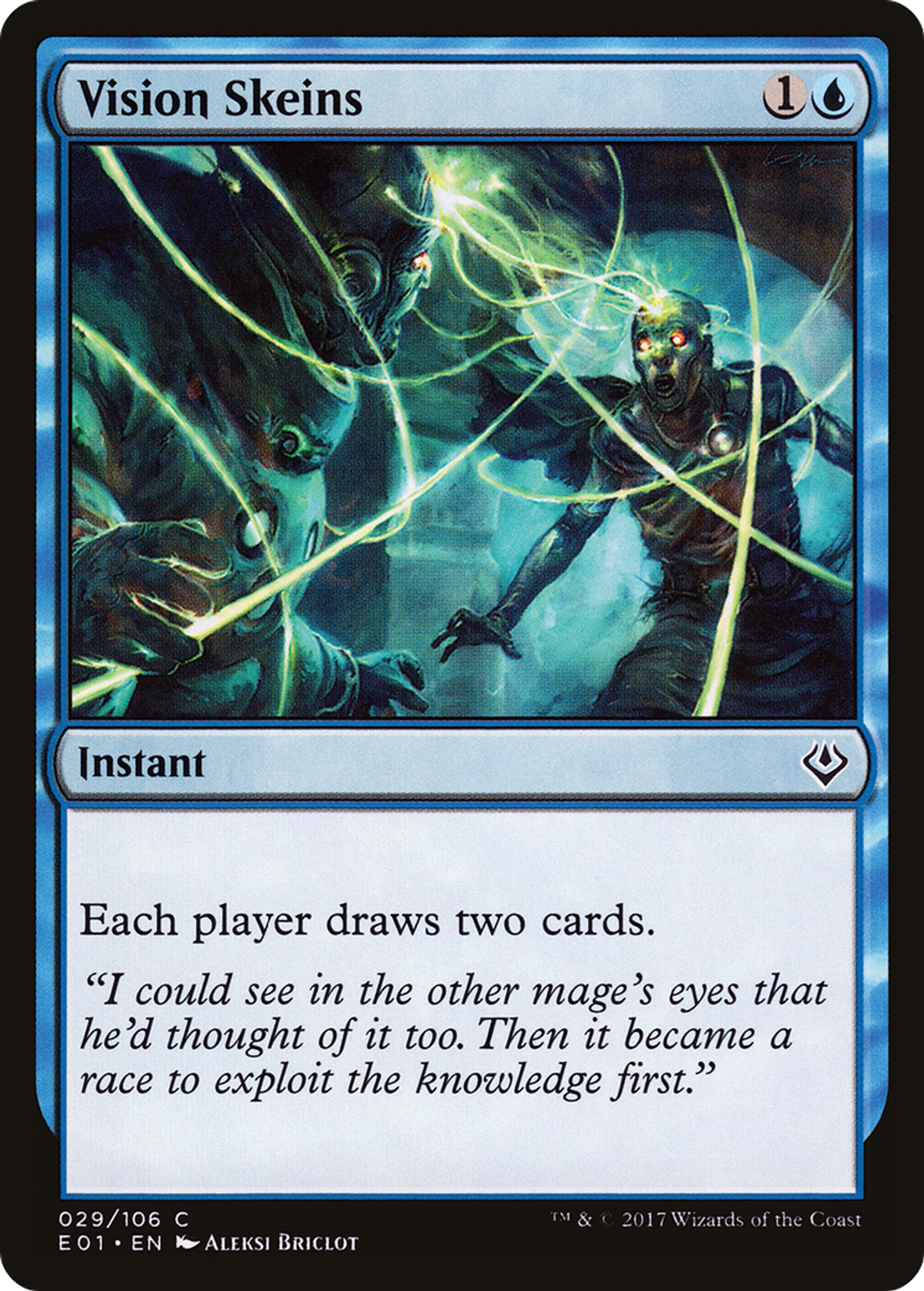 Vision Skeins — Archenemy: Nicol Bolas — Magic: The Gathering