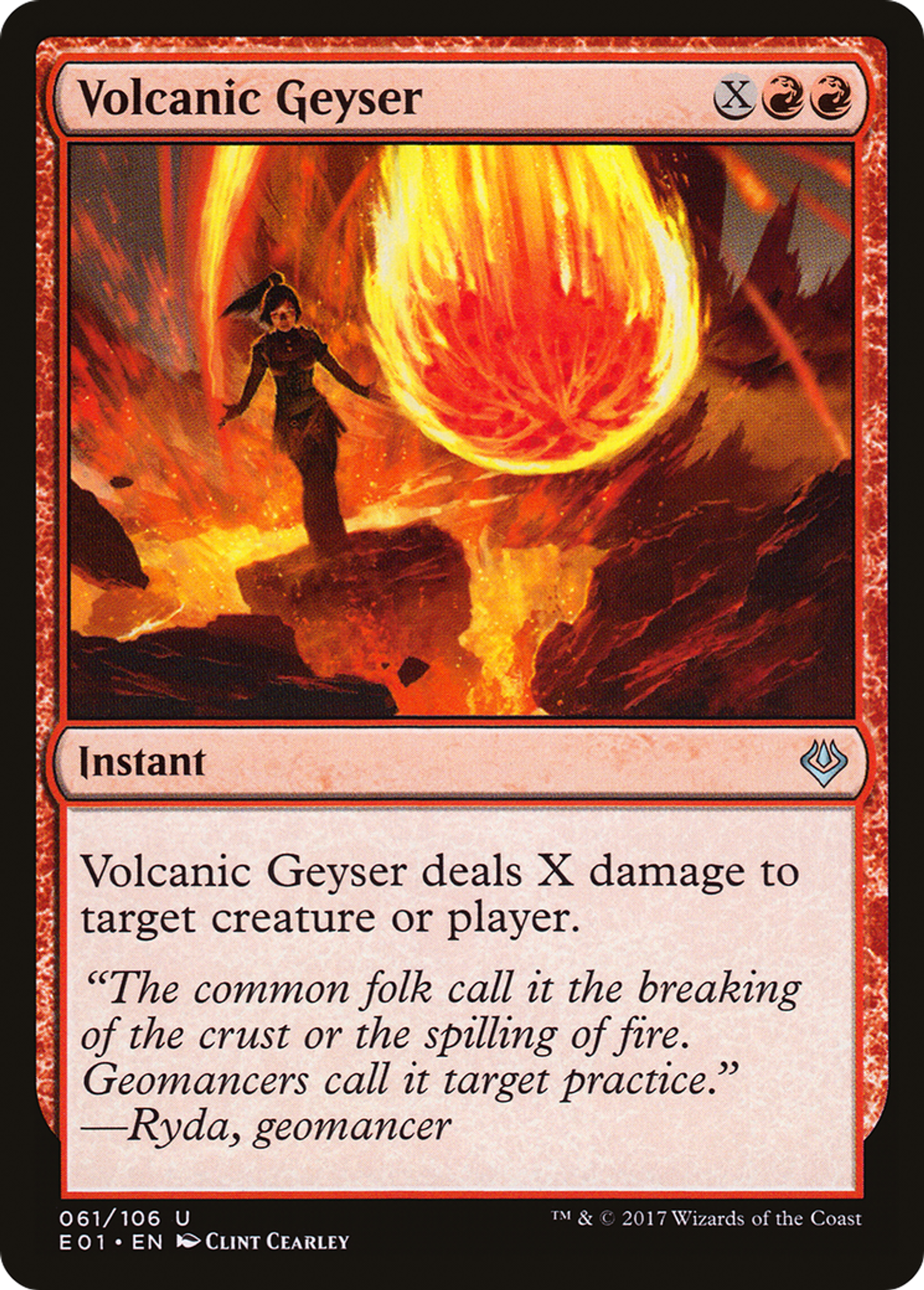 Volcanic Geyser — Archenemy: Nicol Bolas — Magic: The Gathering