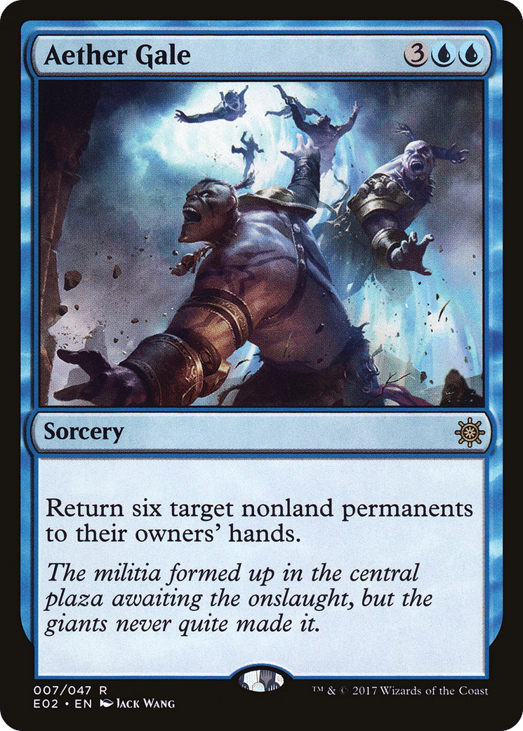 Aether Gale — Explorers of Ixalan — Magic: The Gathering