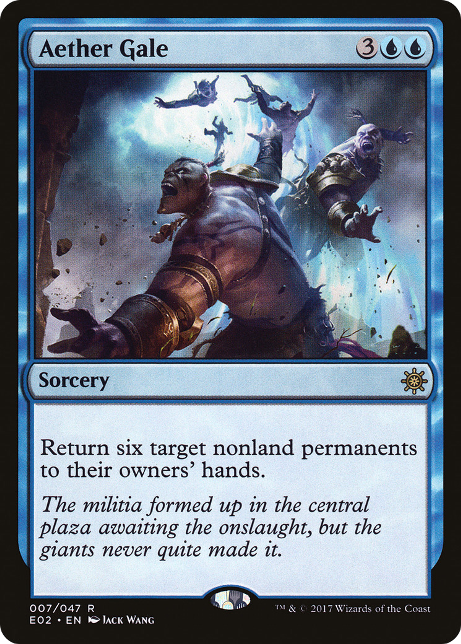 Aether Gale — Explorers of Ixalan — Magic: The Gathering