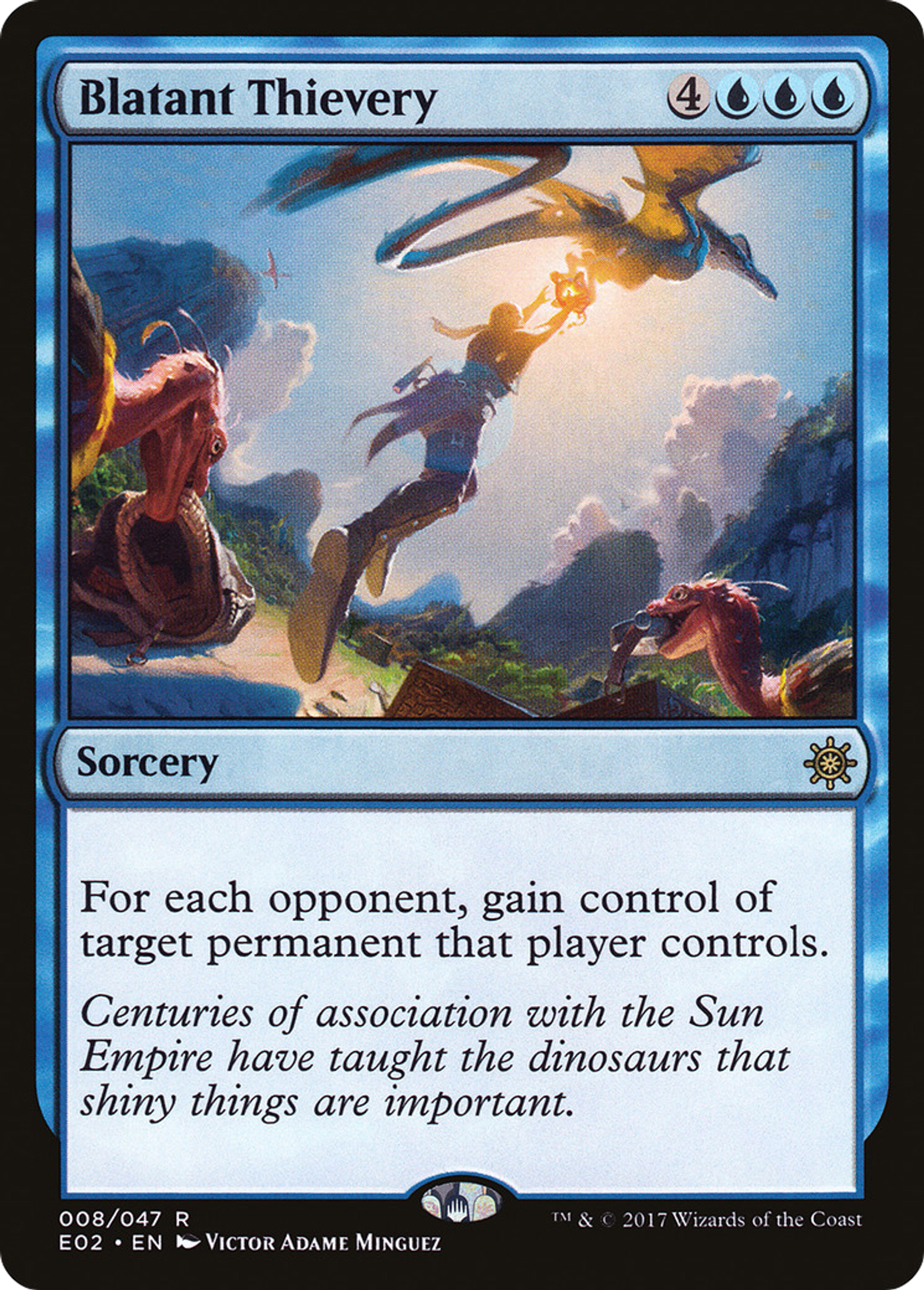 Blatant Thievery — Explorers of Ixalan — Magic: The Gathering